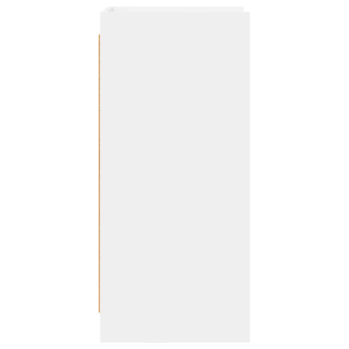 Sideboard White 40 x 36 x 80 cm Engineered Wood