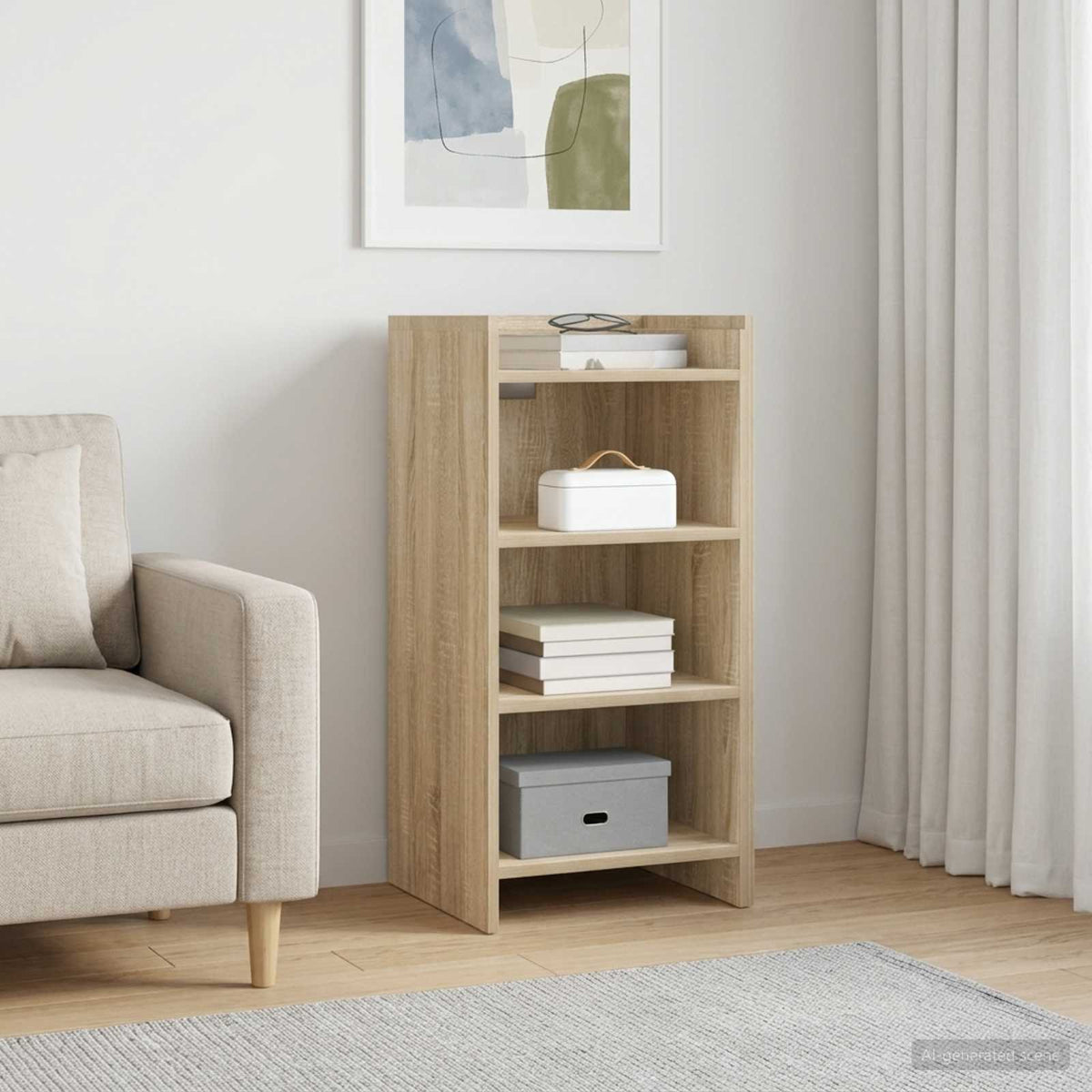 Sideboard Sonoma Oak 40 x 36 x 80 cm Engineered Wood