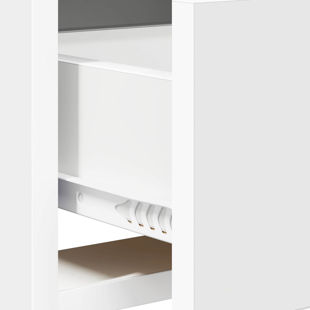 TV Cabinet 100 x 33 x 47 cm White Engineered Wood