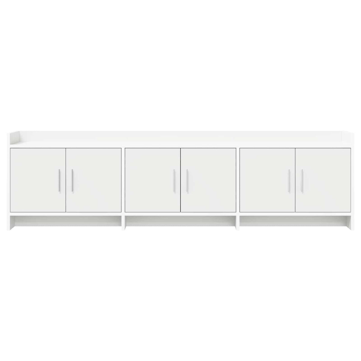 TV Cabinet 168 x 33 x 47 cm White Engineered Wood