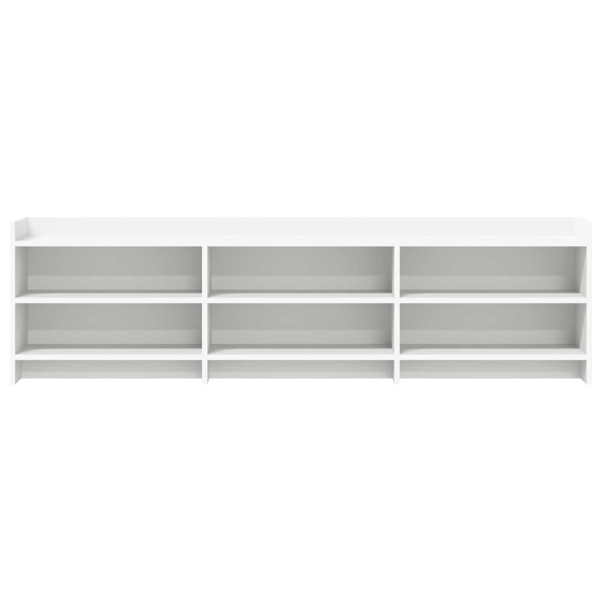 TV Cabinet 168 x 33 x 47 cm White Engineered Wood