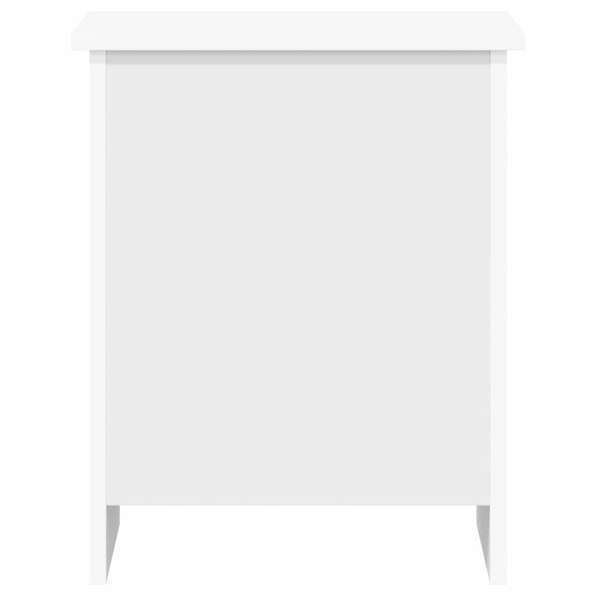 Storage Chest White 40 x 40 x 50 cm Engineered Wood