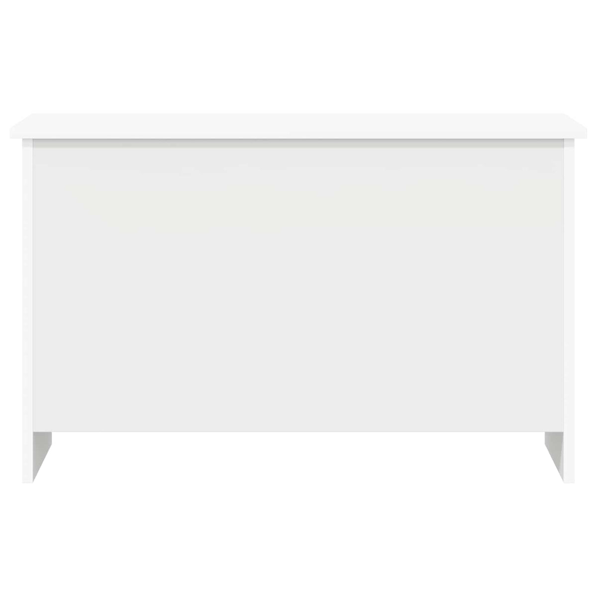 Storage Chest White 80 x 40 x 50 cm Engineered Wood