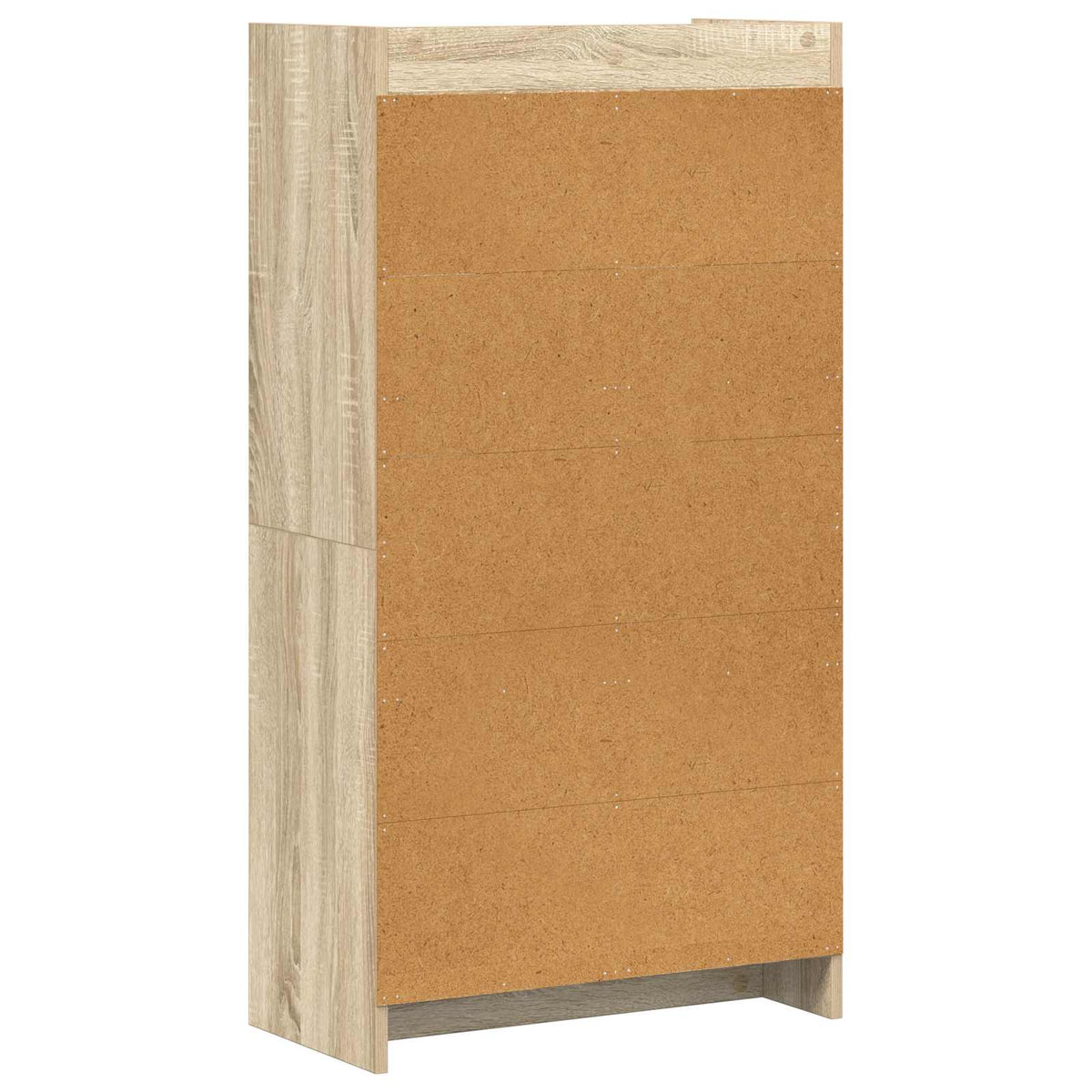 Bookcase Sonoma Oak 59 x 30 x 111 cm Engineered Wood