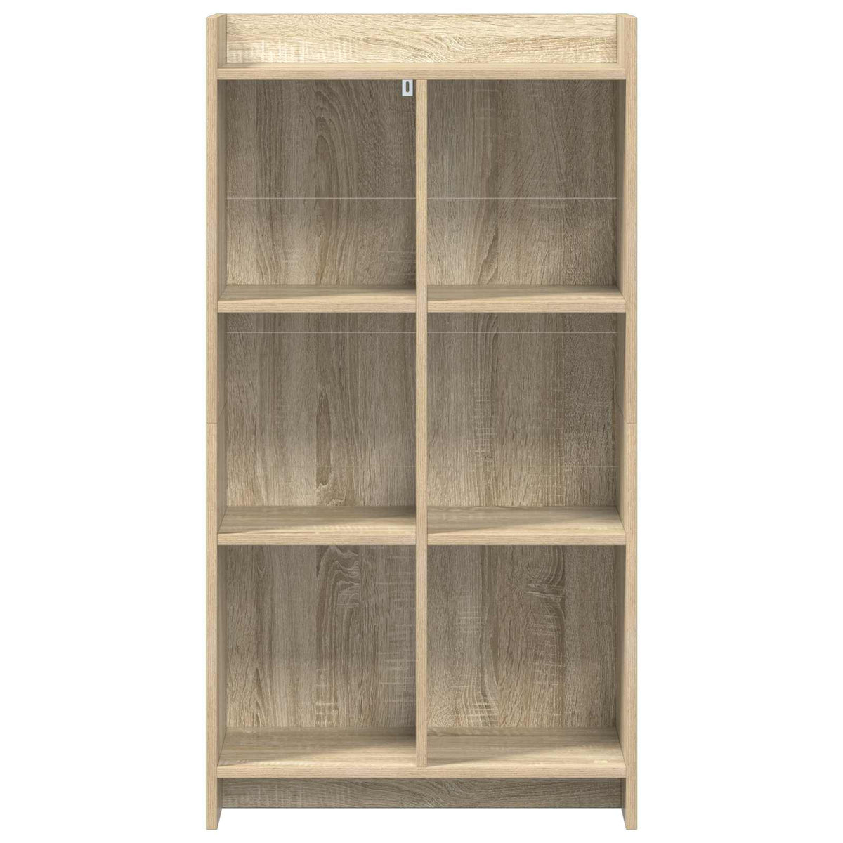 Bookcase Sonoma Oak 59 x 30 x 111 cm Engineered Wood