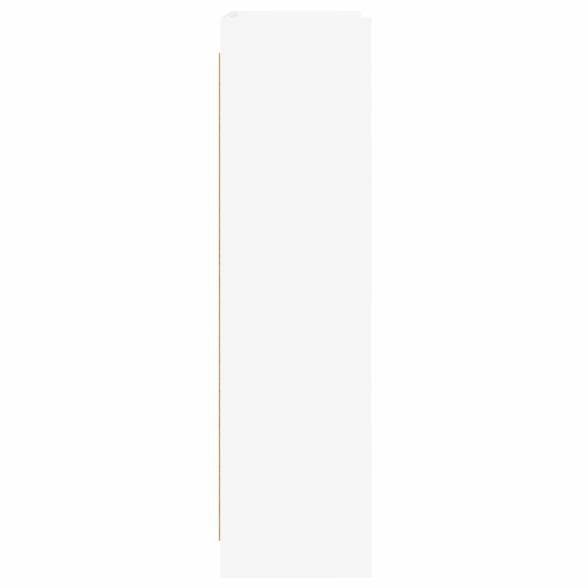 Bookcase White 87.5 x 30 x 111 cm Engineered Wood