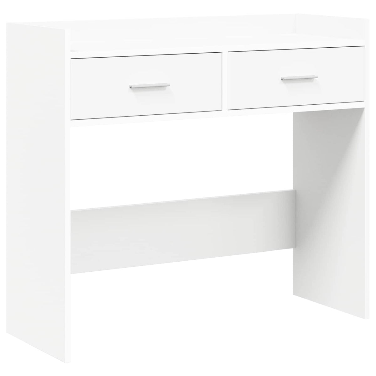 Console Table White 90 x 35 x 80 cm Engineered Wood