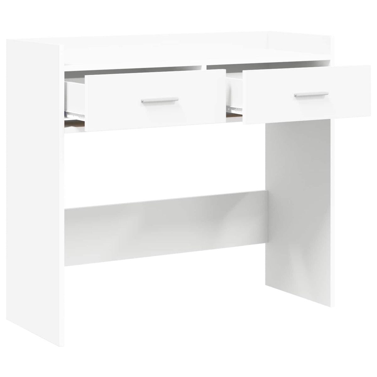 Console Table White 90 x 35 x 80 cm Engineered Wood