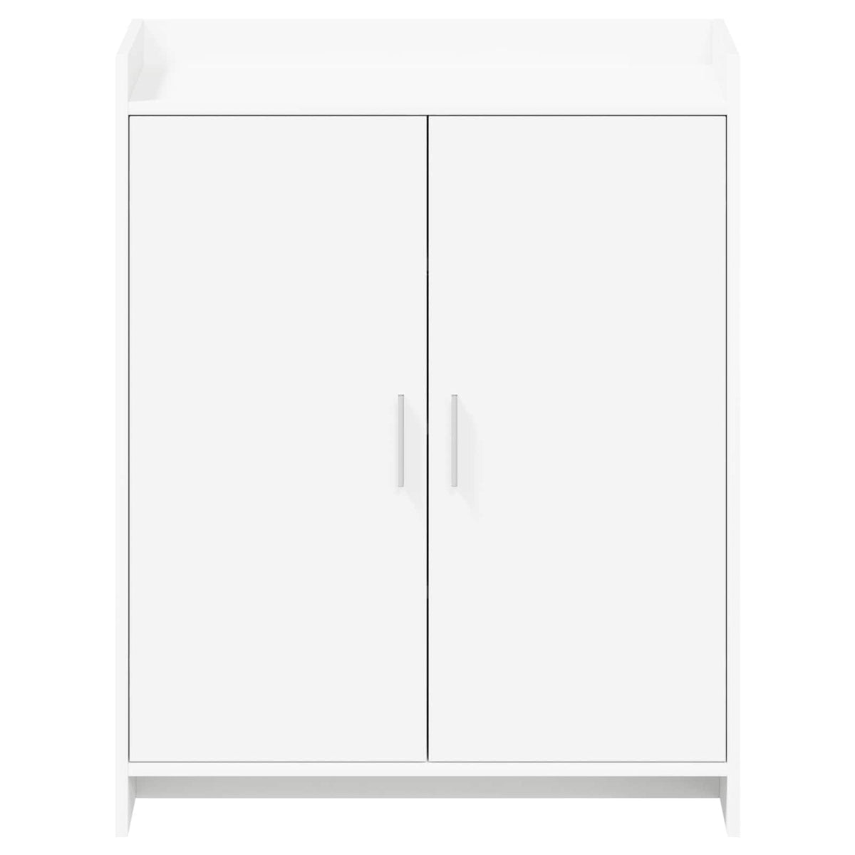 Shoe Cabinet with Door White 73.5 x 36 x 92 cm Engineered Wood