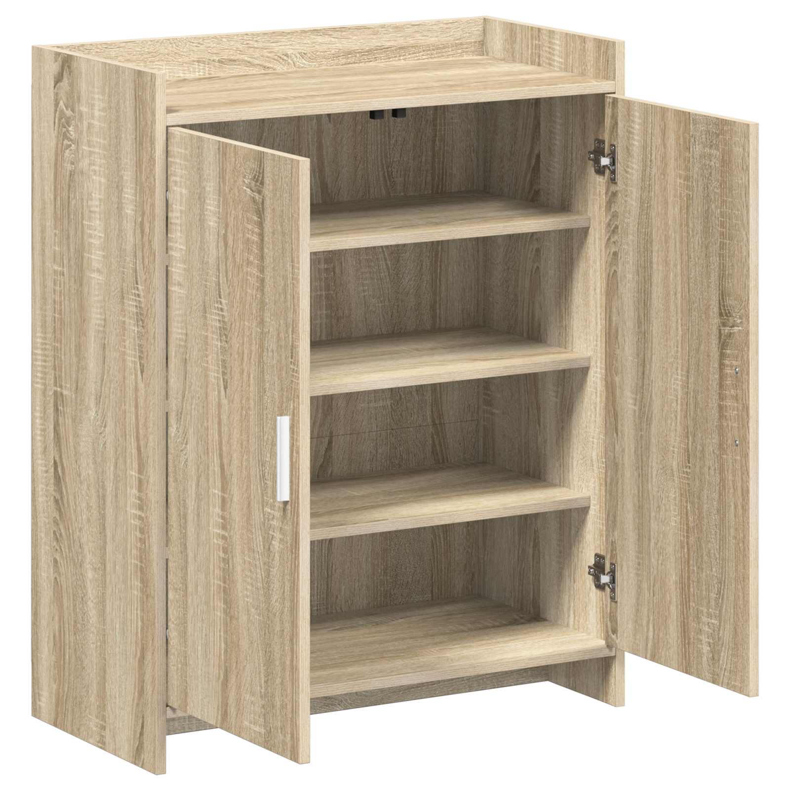 Shoe Cabinet Sonoma Oak 73.5 x 36 x 92 cm Engineered Wood