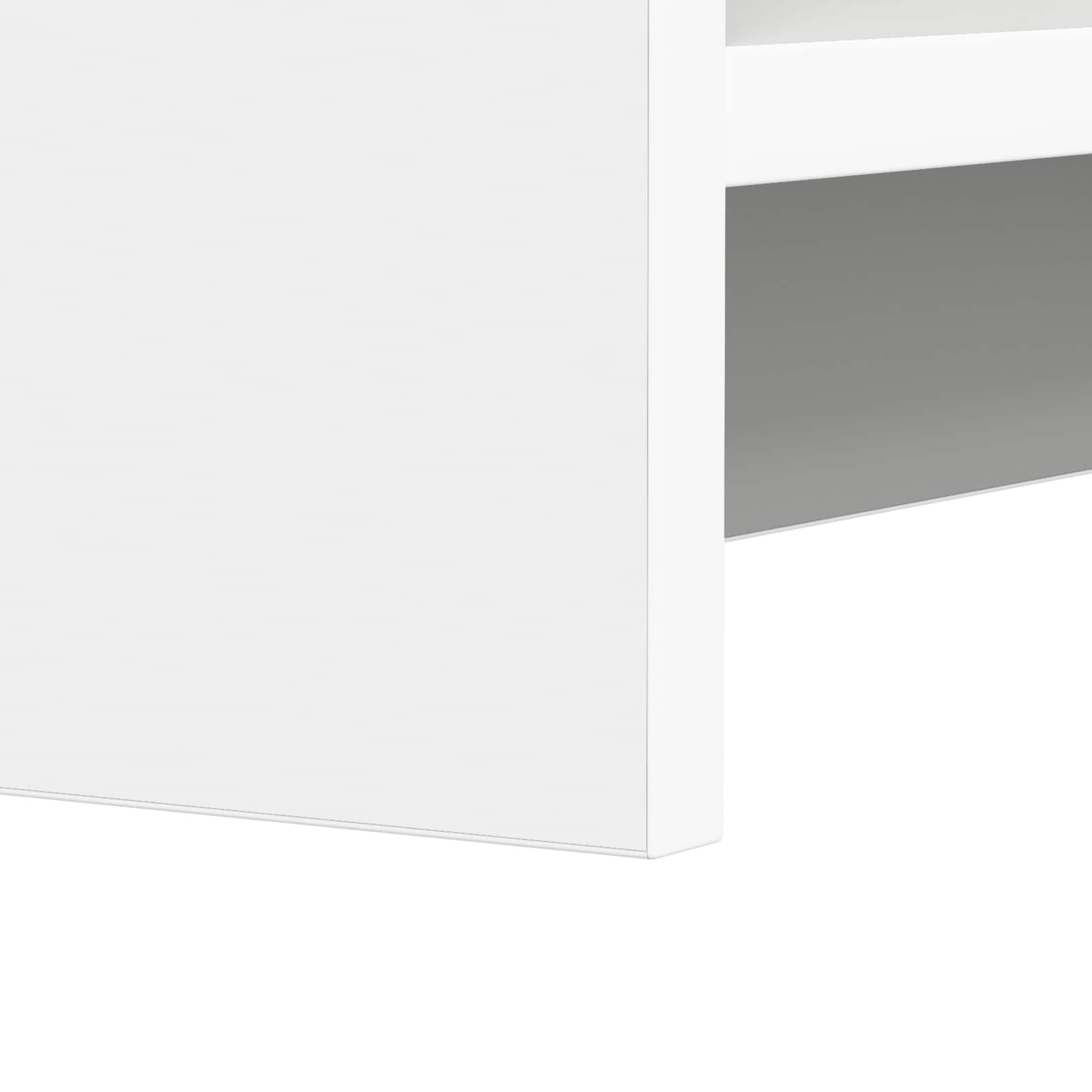 Shoe Cabinet White 73.5 x 36 x 92 cm Engineered Wood