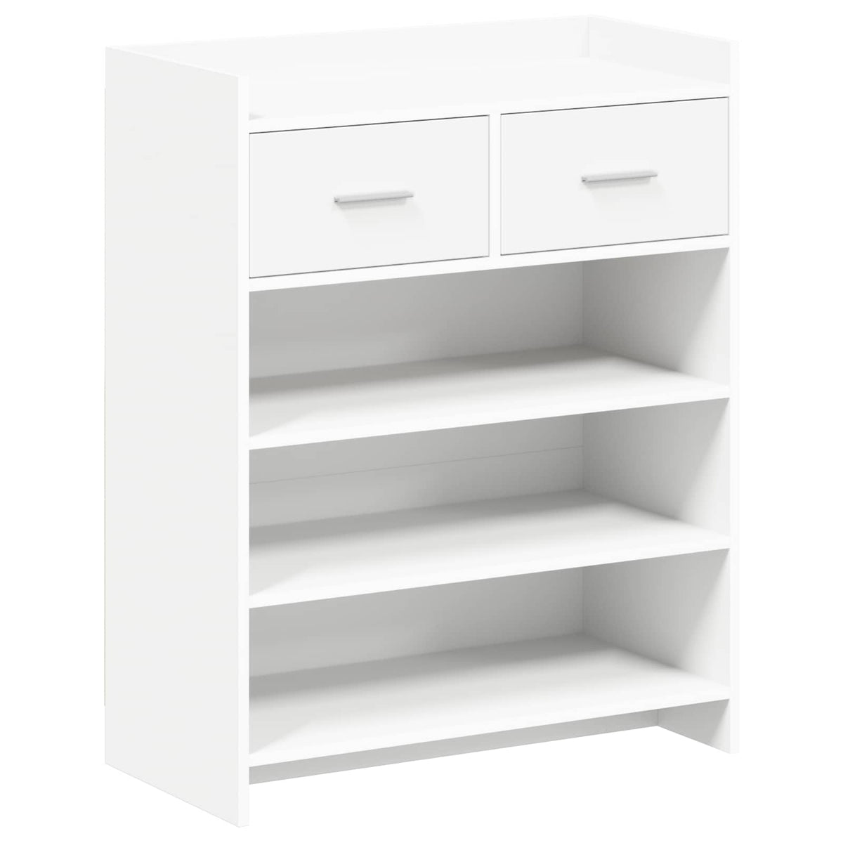 Shoe Cabinet 73.5 x 36 x 92 cm Engineered Wood White