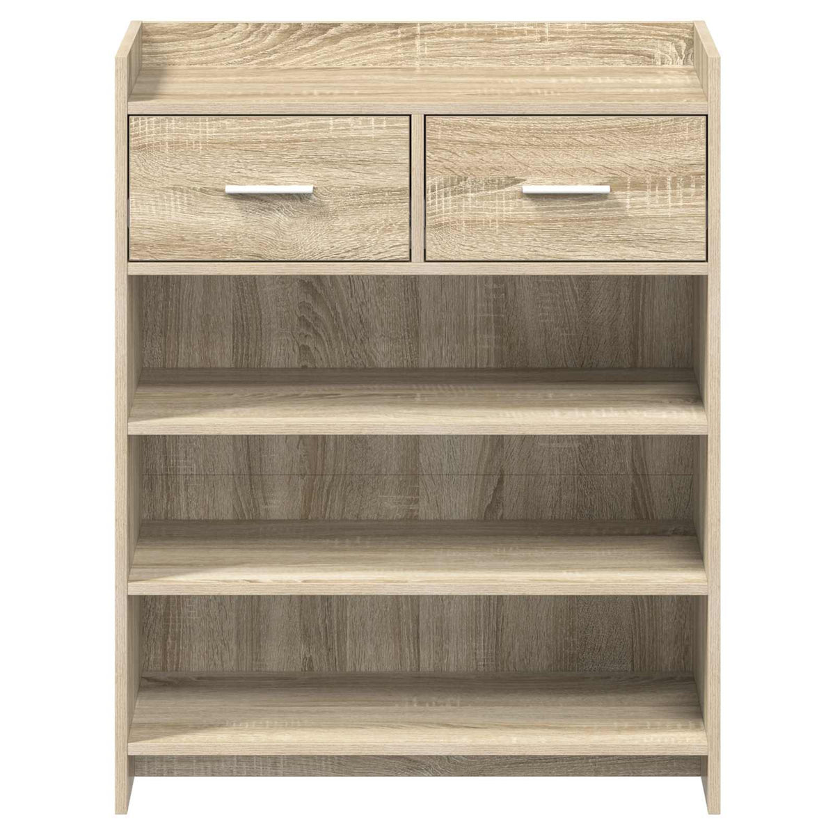Shoe Cabinet 73.5 x 36 x 92 cm Engineered Wood Sonoma Oak