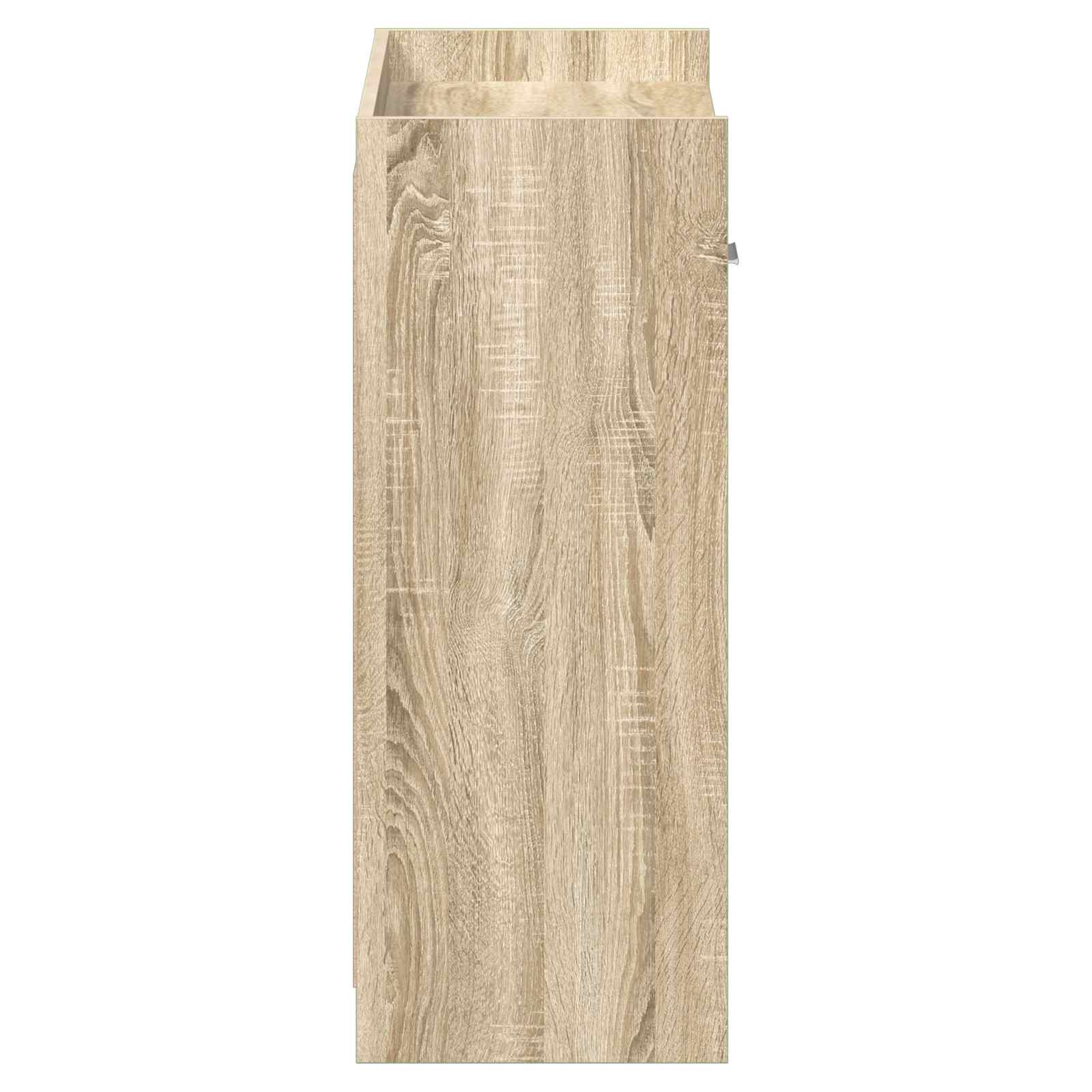 Shoe Cabinet 73.5 x 36 x 92 cm Engineered Wood Sonoma Oak