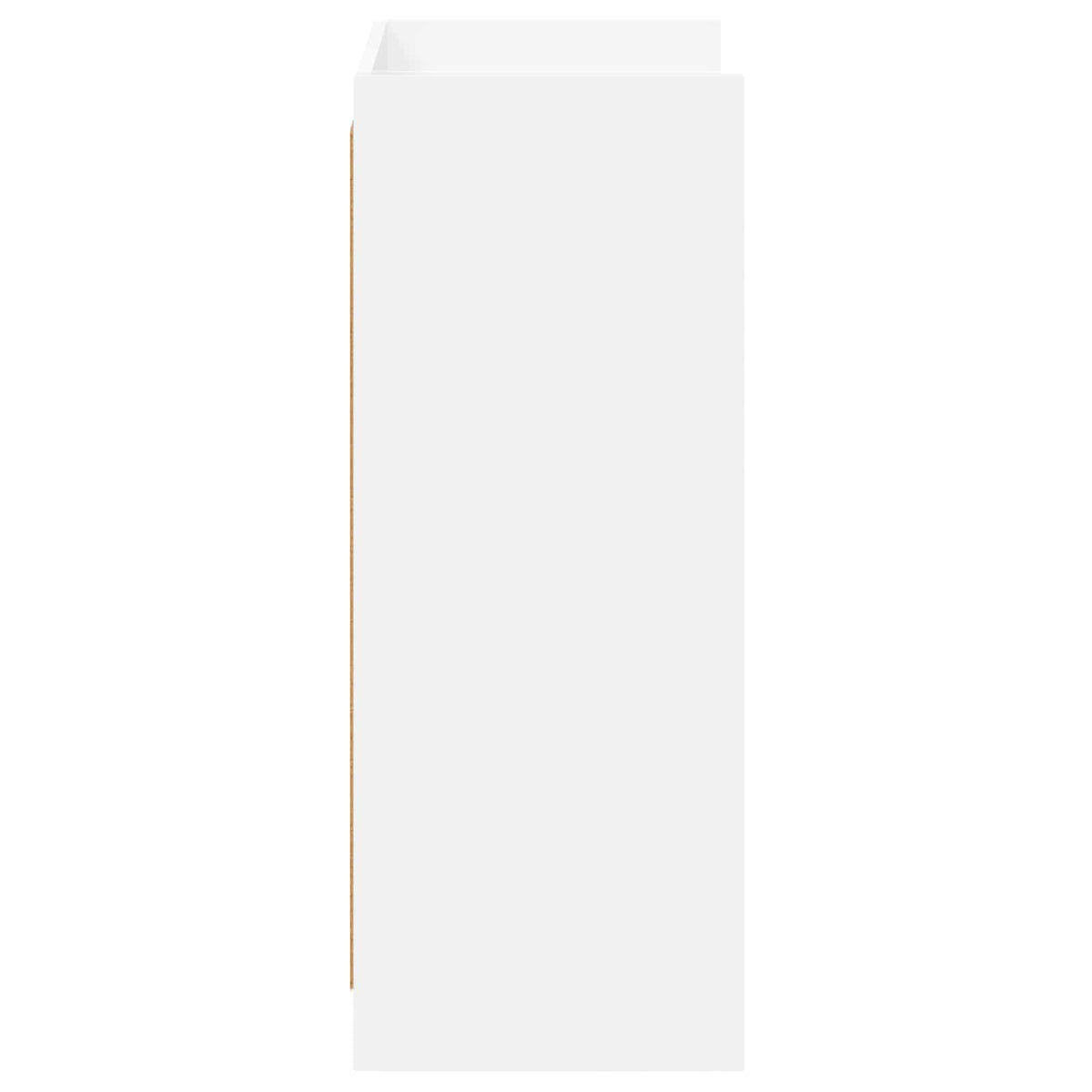 Shoe Cabinet with Storage White 48 x 36 x 92 cm Engineered Wood