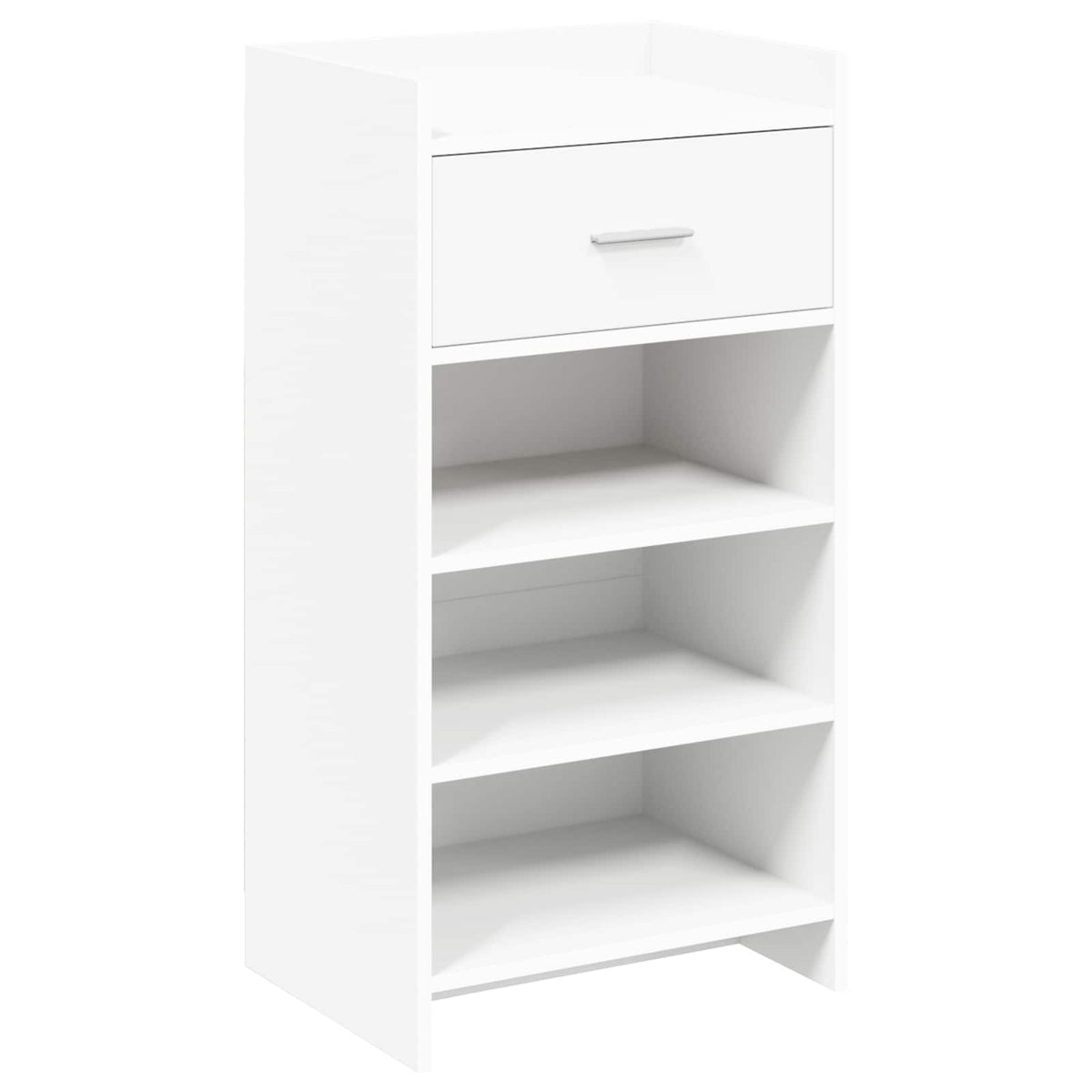 Shoe Cabinet with Drawer White 48 x 36 x 92 cm Engineered Wood