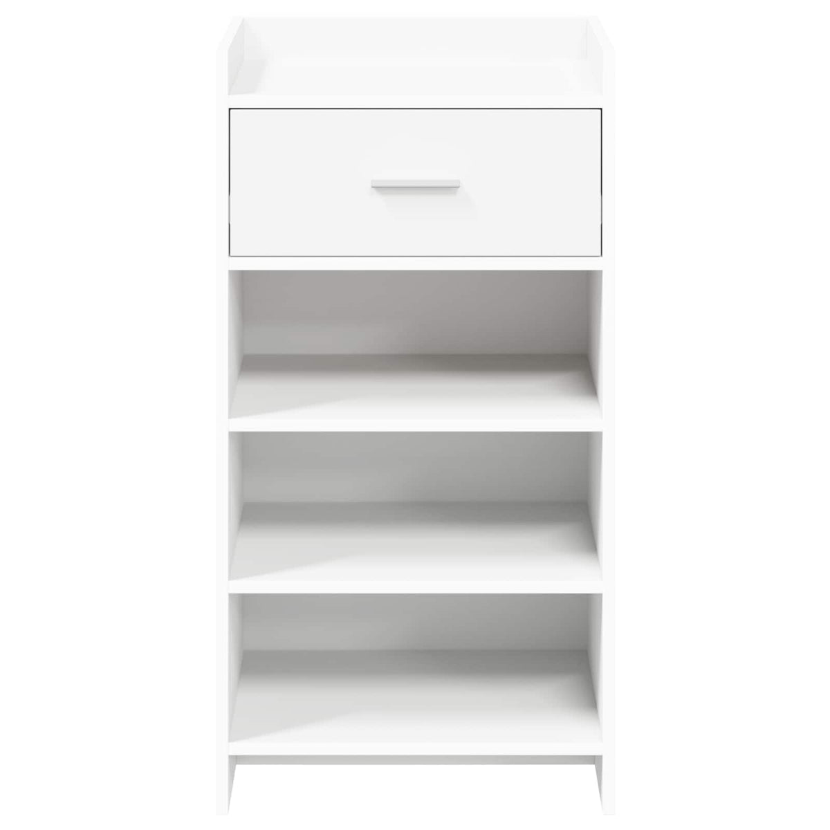 Shoe Cabinet with Drawer White 48 x 36 x 92 cm Engineered Wood