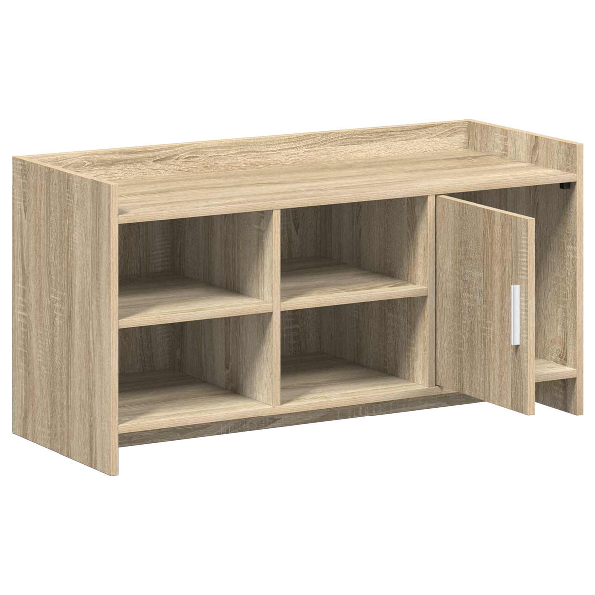 Shoe Cabinet Sonoma Oak 100 x 39.5 x 51 cm Engineered Wood