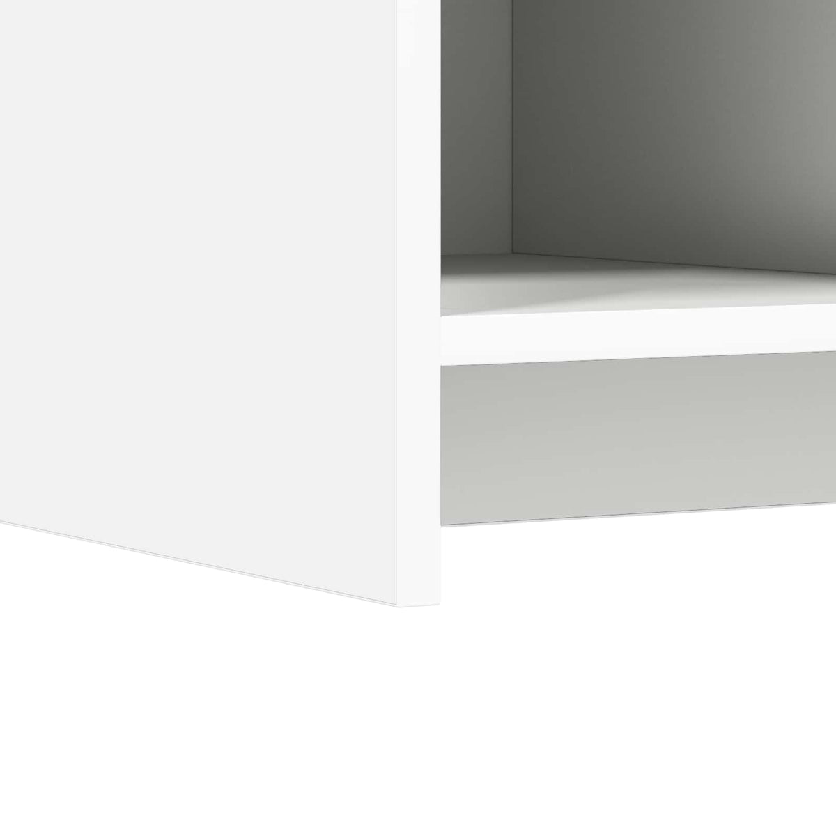 Shoe Cabinet White 85 x 39.5 x 70 cm Engineered Wood