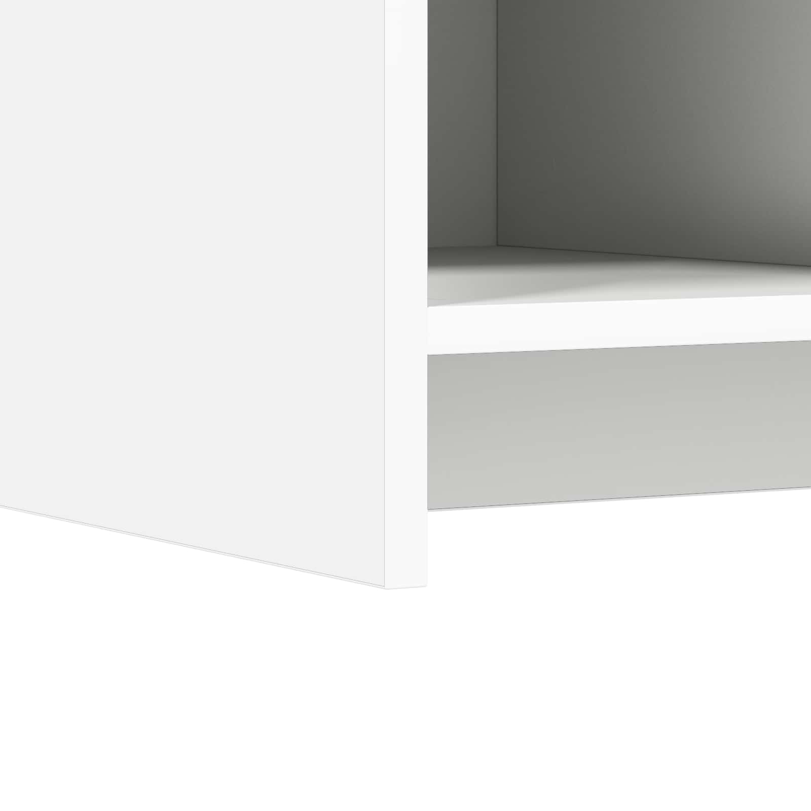 Shoe Cabinet White 85 x 39.5 x 70 cm Engineered Wood