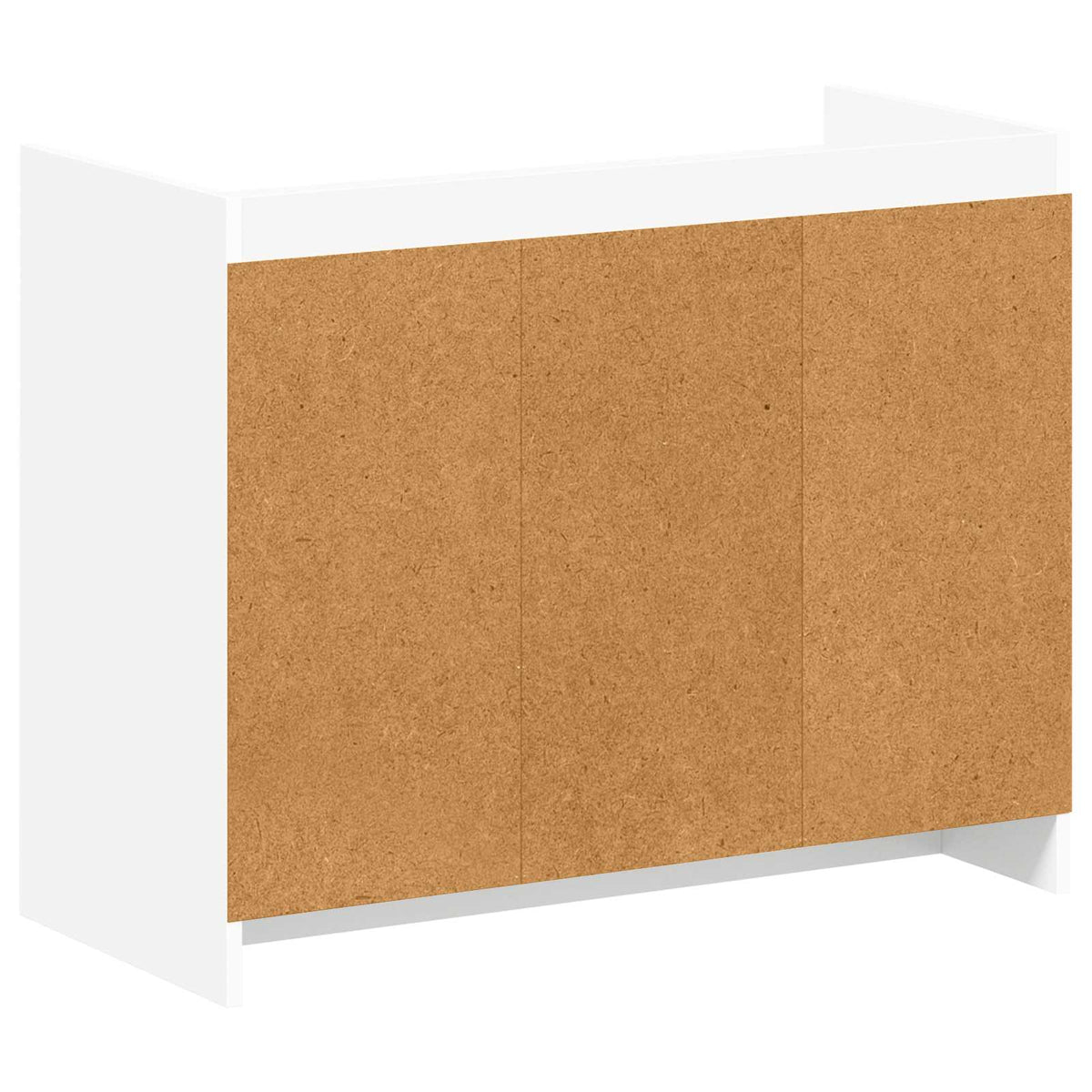 Shoe Cabinet White 85 x 39.5 x 70 cm Engineered Wood