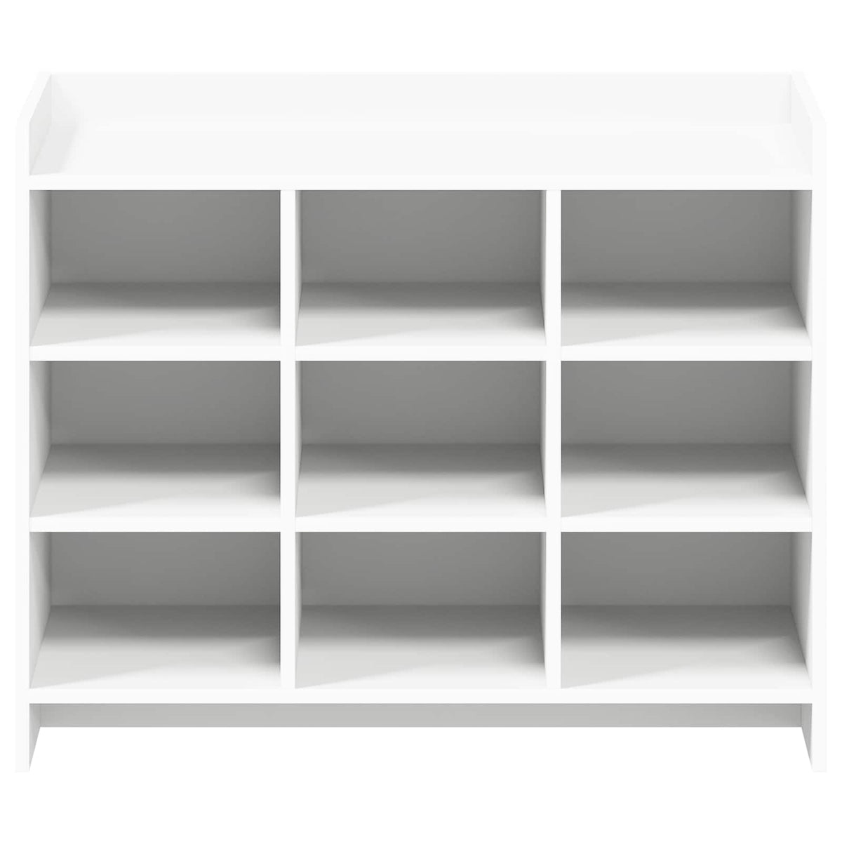 Shoe Cabinet White 85 x 39.5 x 70 cm Engineered Wood