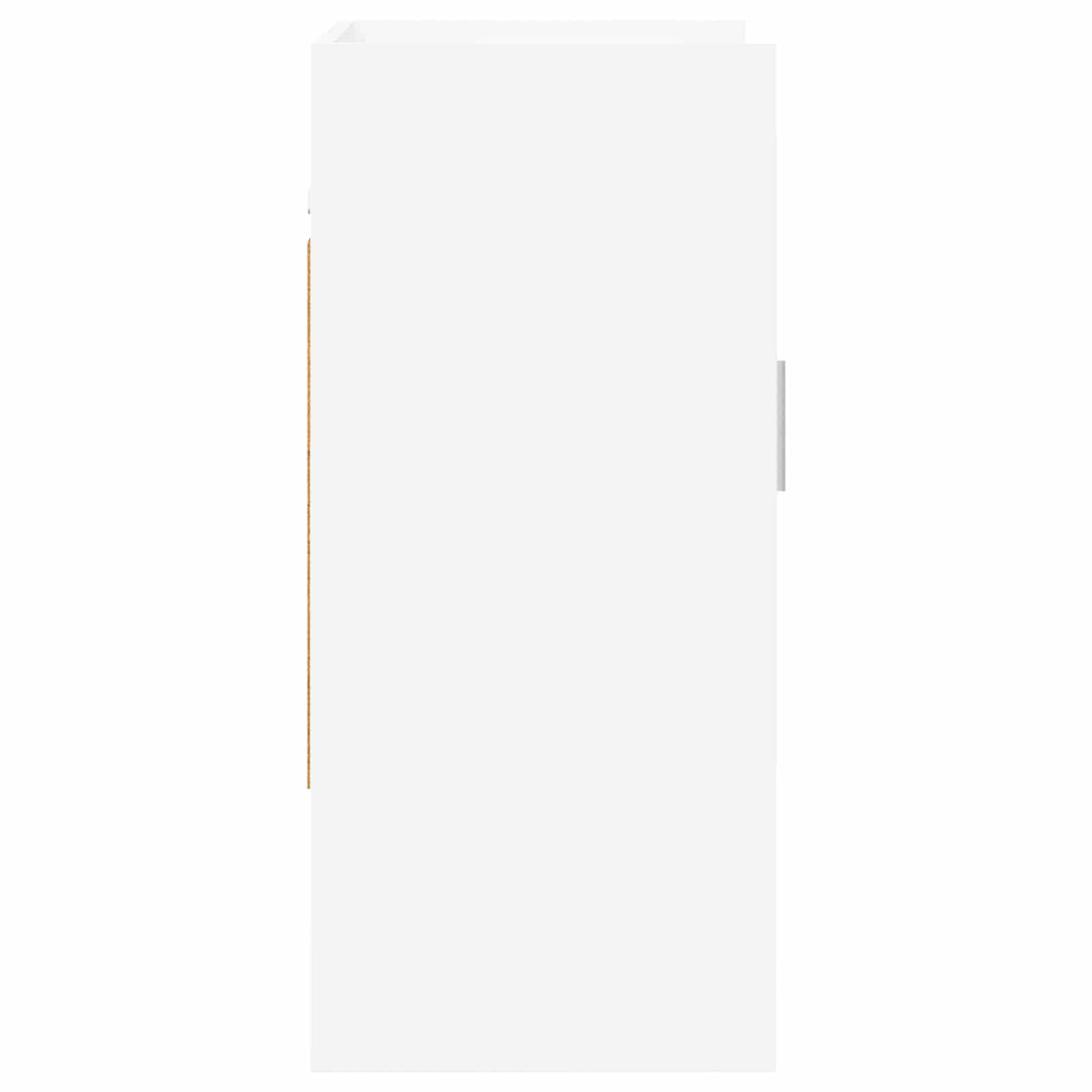 Wall Shelf Wall-Mounted White 80 x 36 x 80 cm Engineered Wood