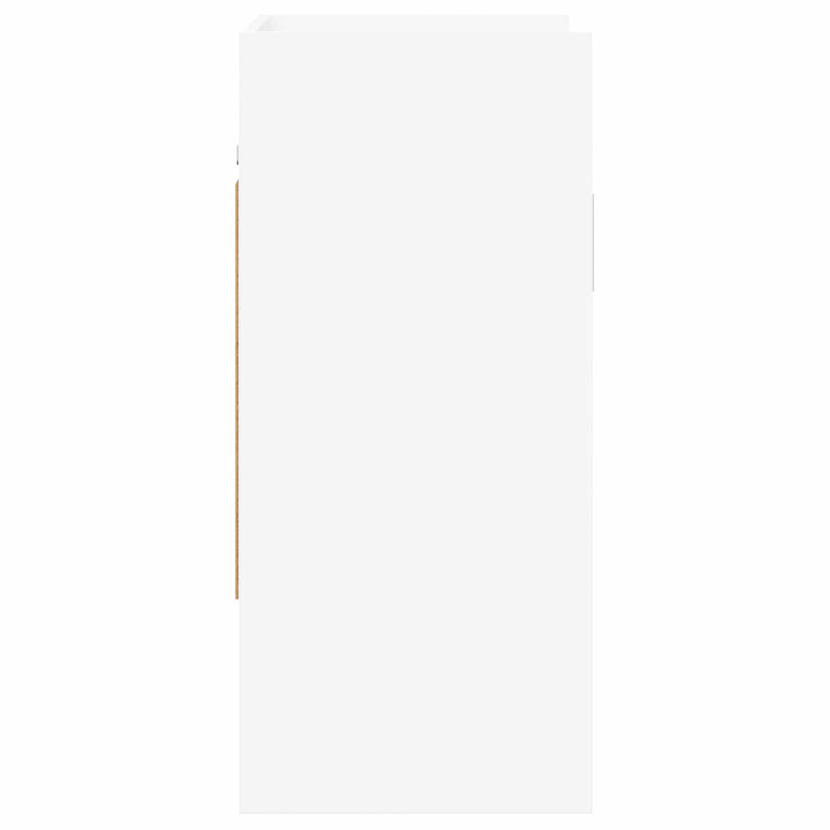 Wall Shelf Wall-Mounted White 80 x 36 x 80 cm Engineered Wood
