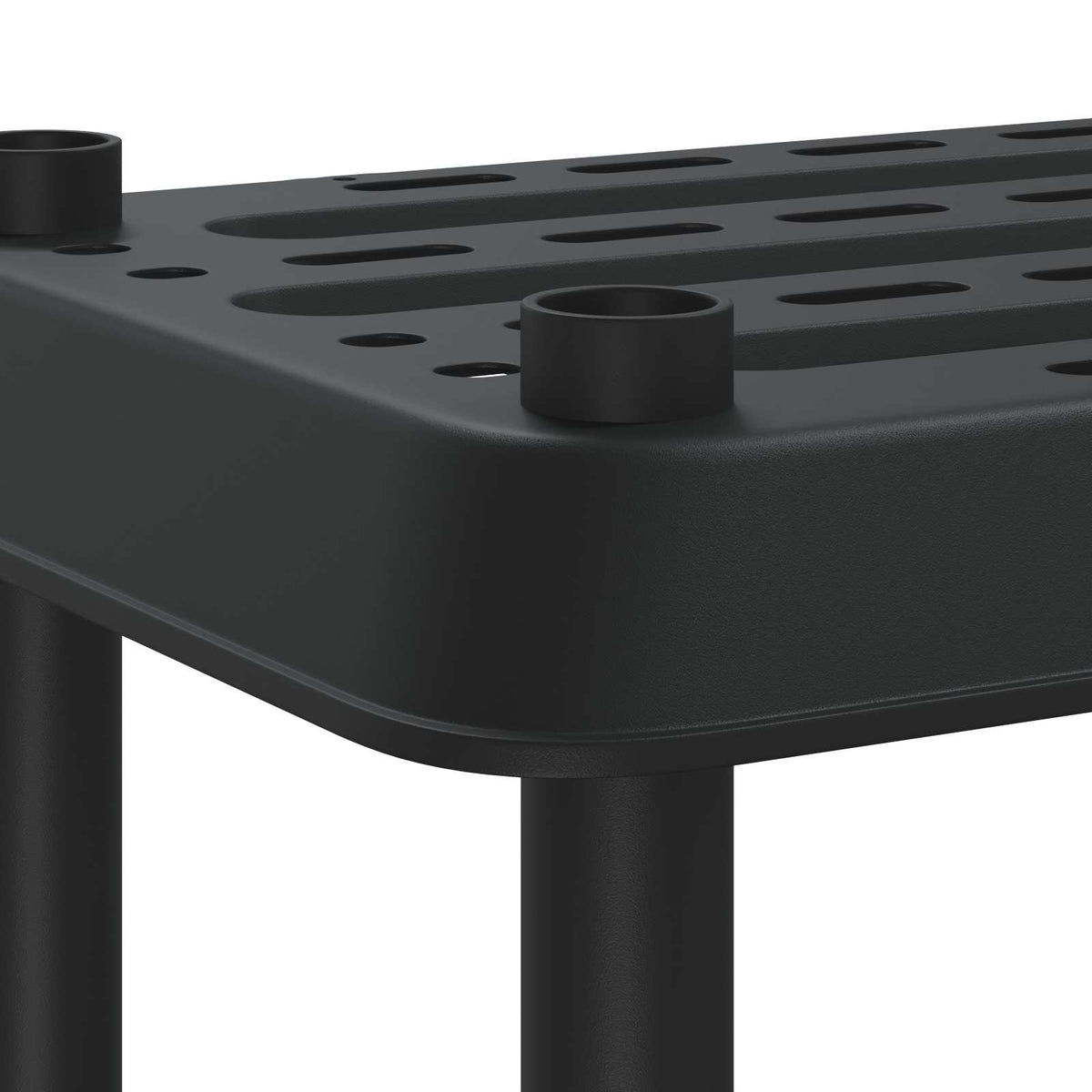 Shelving Unit 4-Tier 100 x 40 x 136.5 cm PP Anthracite