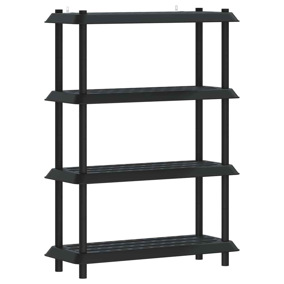 Shelving Unit 4-Tier 100 x 40 x 136.5 cm PP Anthracite