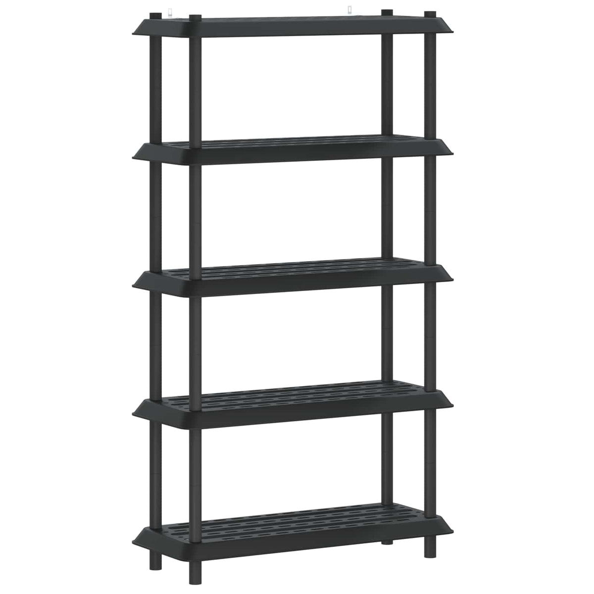 Shelving Unit 5-Tier 100 x 40 x 177 cm PP Anthracite