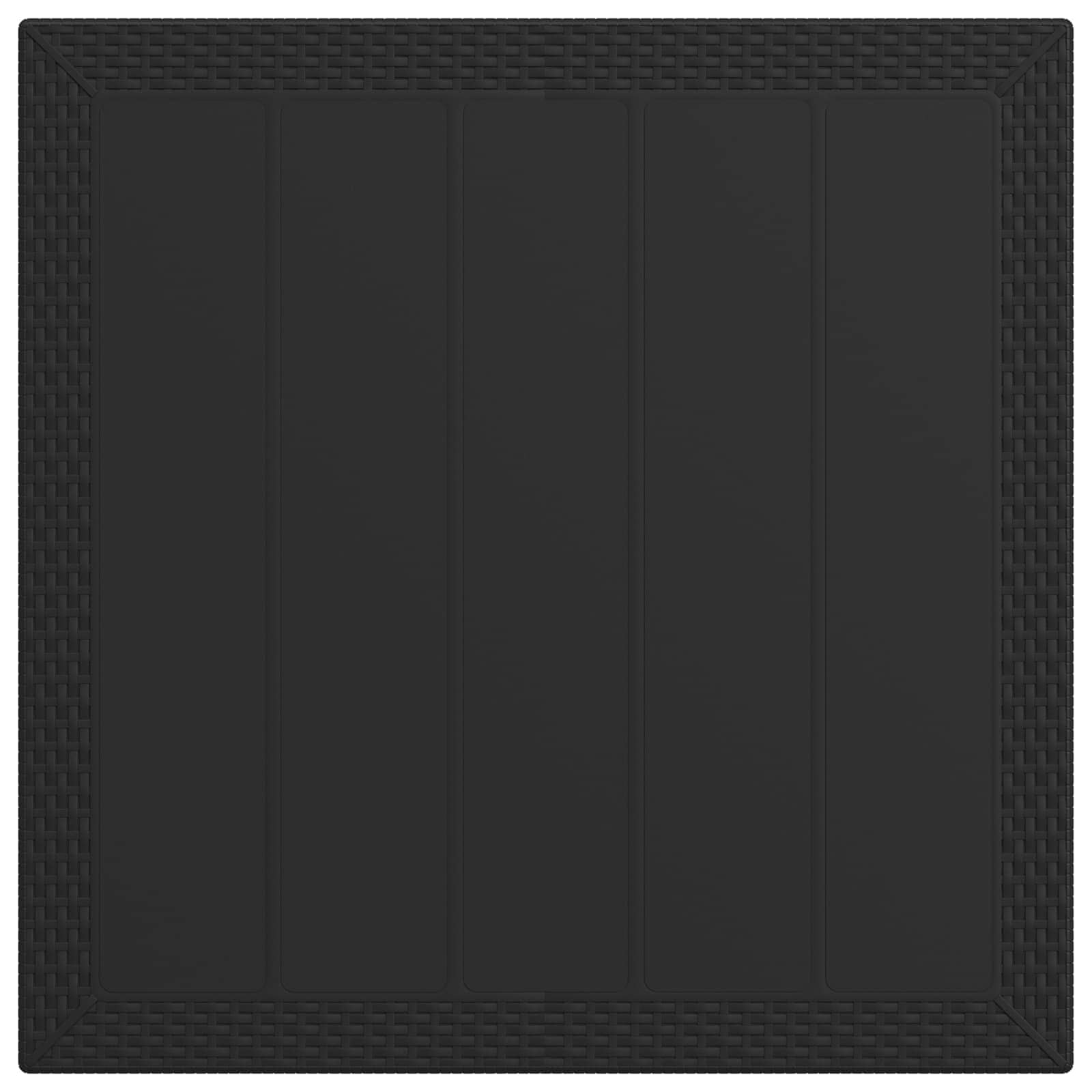 Garden Dining Set 5 pcs Anthracite PP
