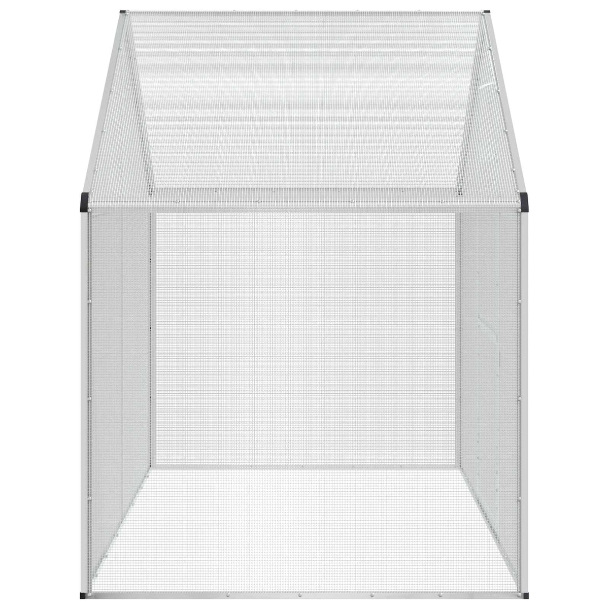Bird Cage Silver 181.5 x 110.5 x 173.5 cm Welded Wire Mesh