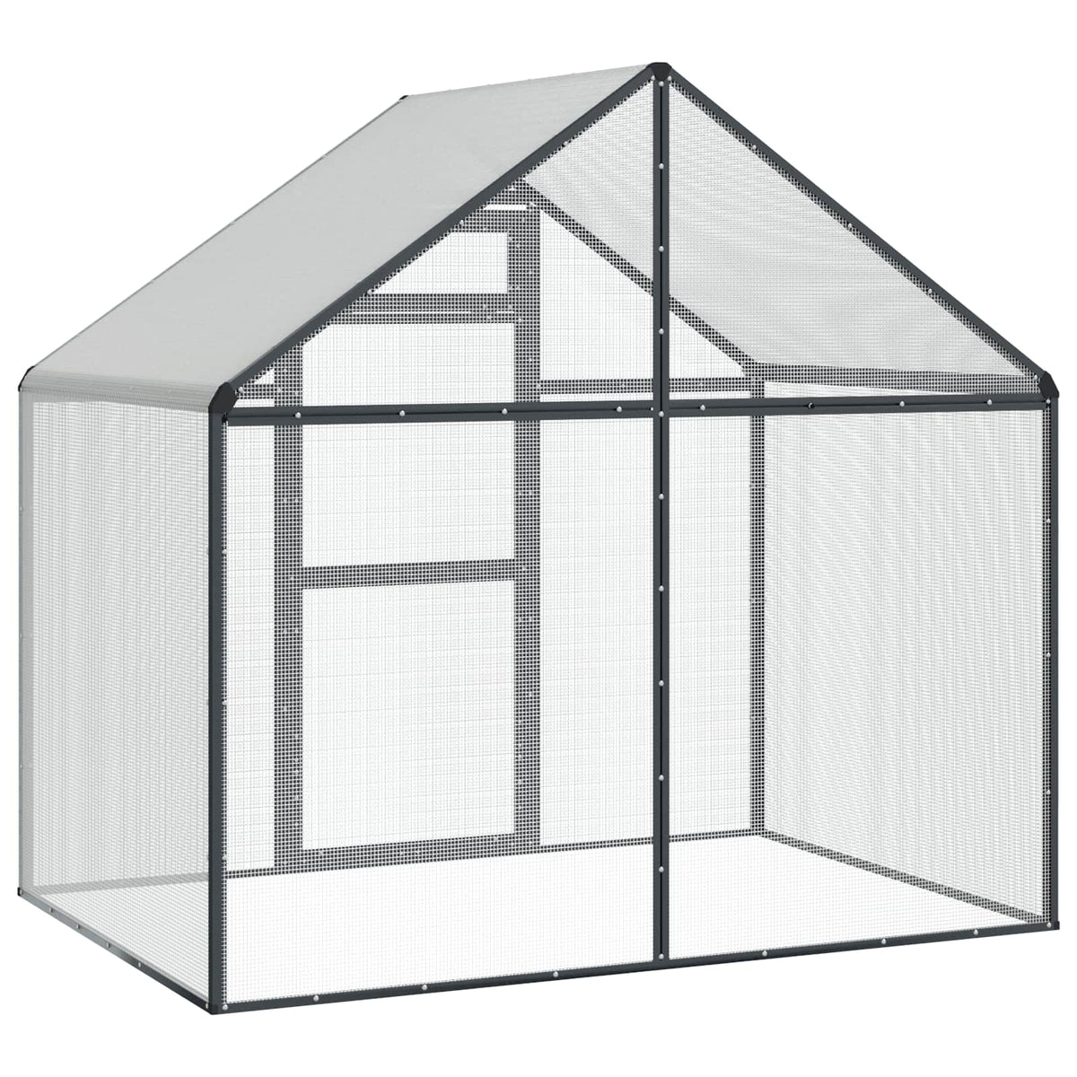 Bird Cage Anthracite 181.5 x 110.5 x 173.5 cm Welded Wire Mesh