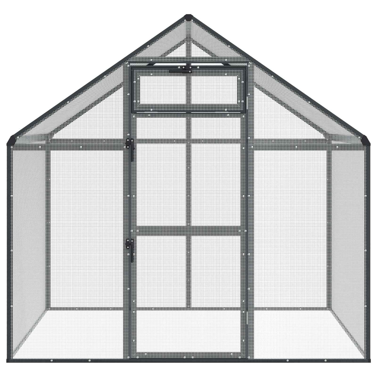 Bird Cage Anthracite 181.5 x 110.5 x 173.5 cm Welded Wire Mesh