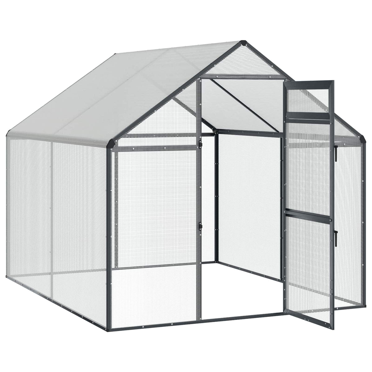 Bird Cage Anthracite 181.5 x 221 x 173.5 cm Welded Wire Mesh