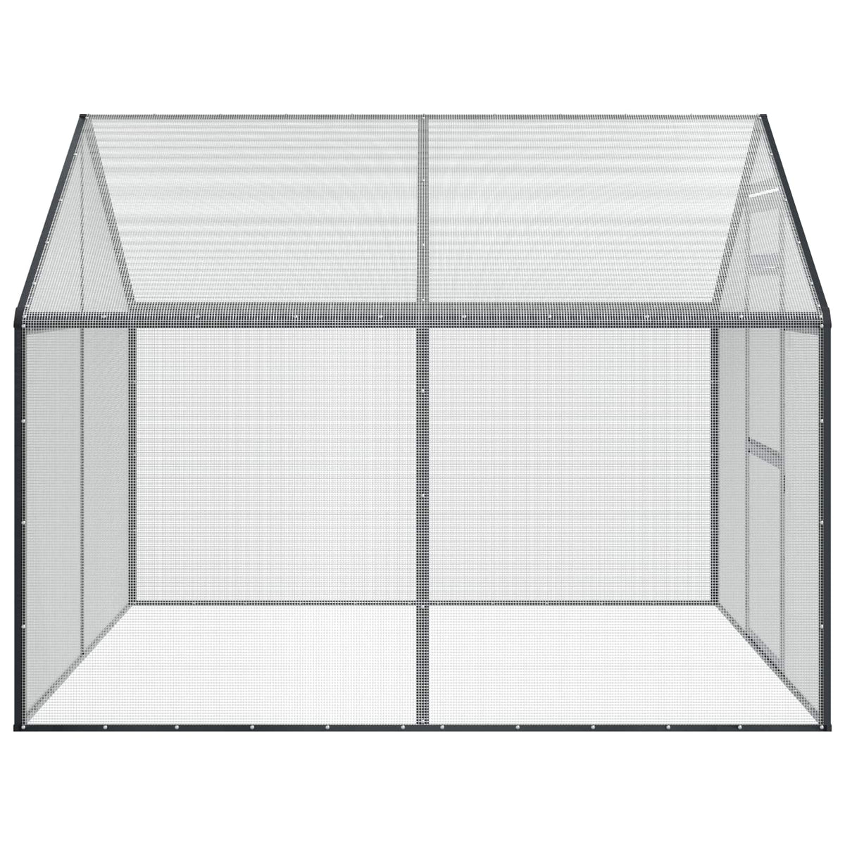 Bird Cage Anthracite 181.5 x 221 x 173.5 cm Welded Wire Mesh