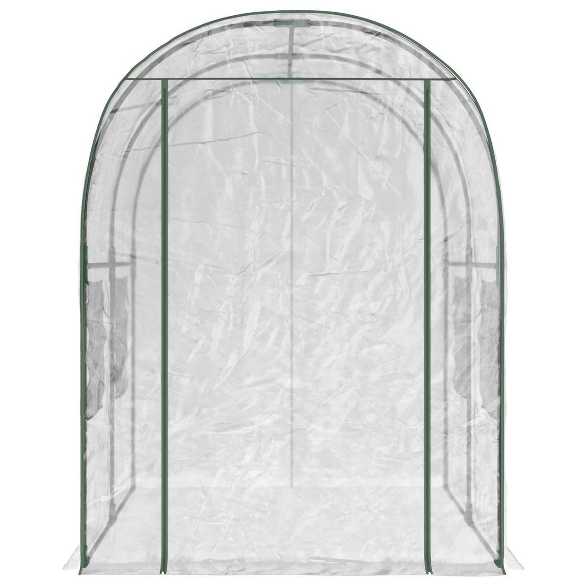 Greenhouse with Frame 160 x 200 x 192.5 cm PVC Transparent