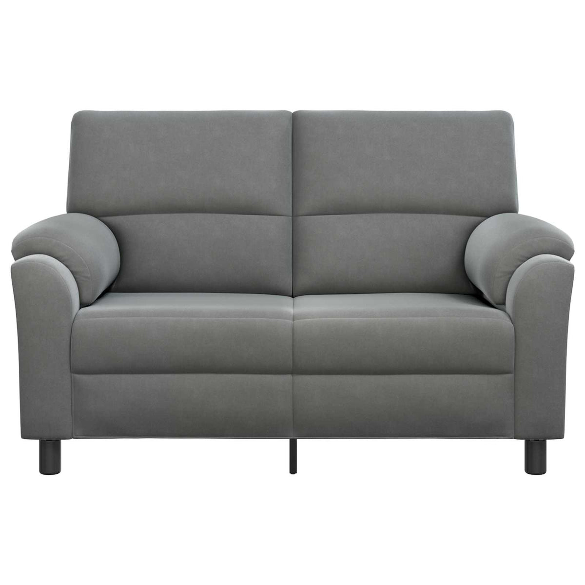 Sofa Dark Grey 154 x 85 x 93 cm Velvet