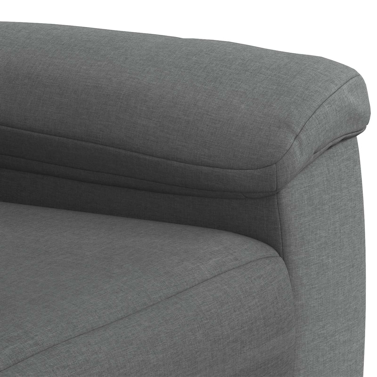 Sofa Dark Grey 178 x 90 x 95 cm Fabric