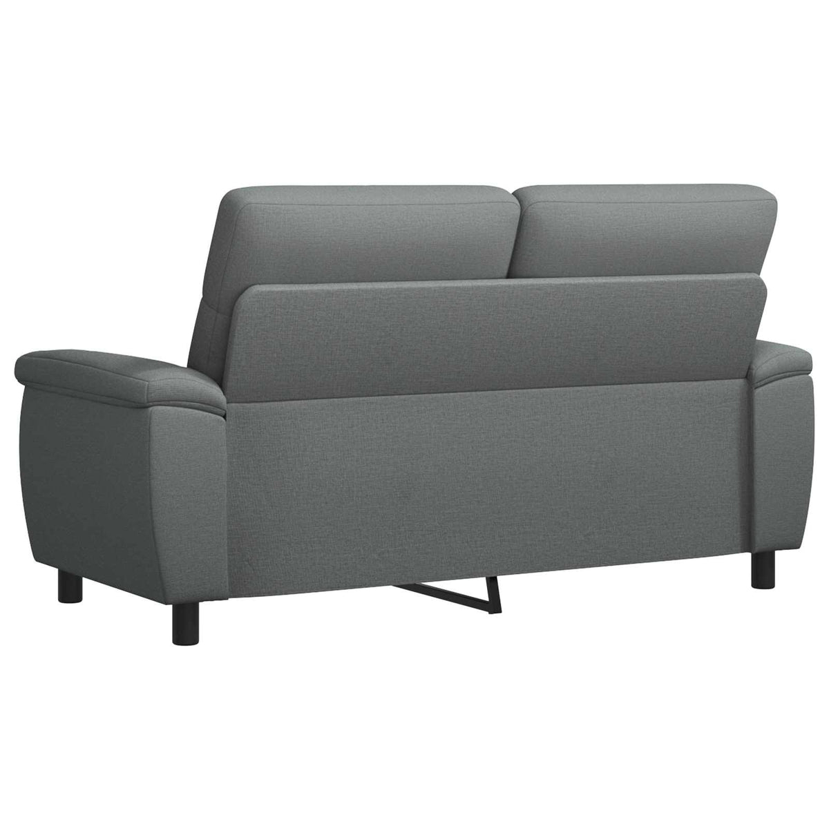 Sofa Dark Grey 178 x 90 x 95 cm Fabric