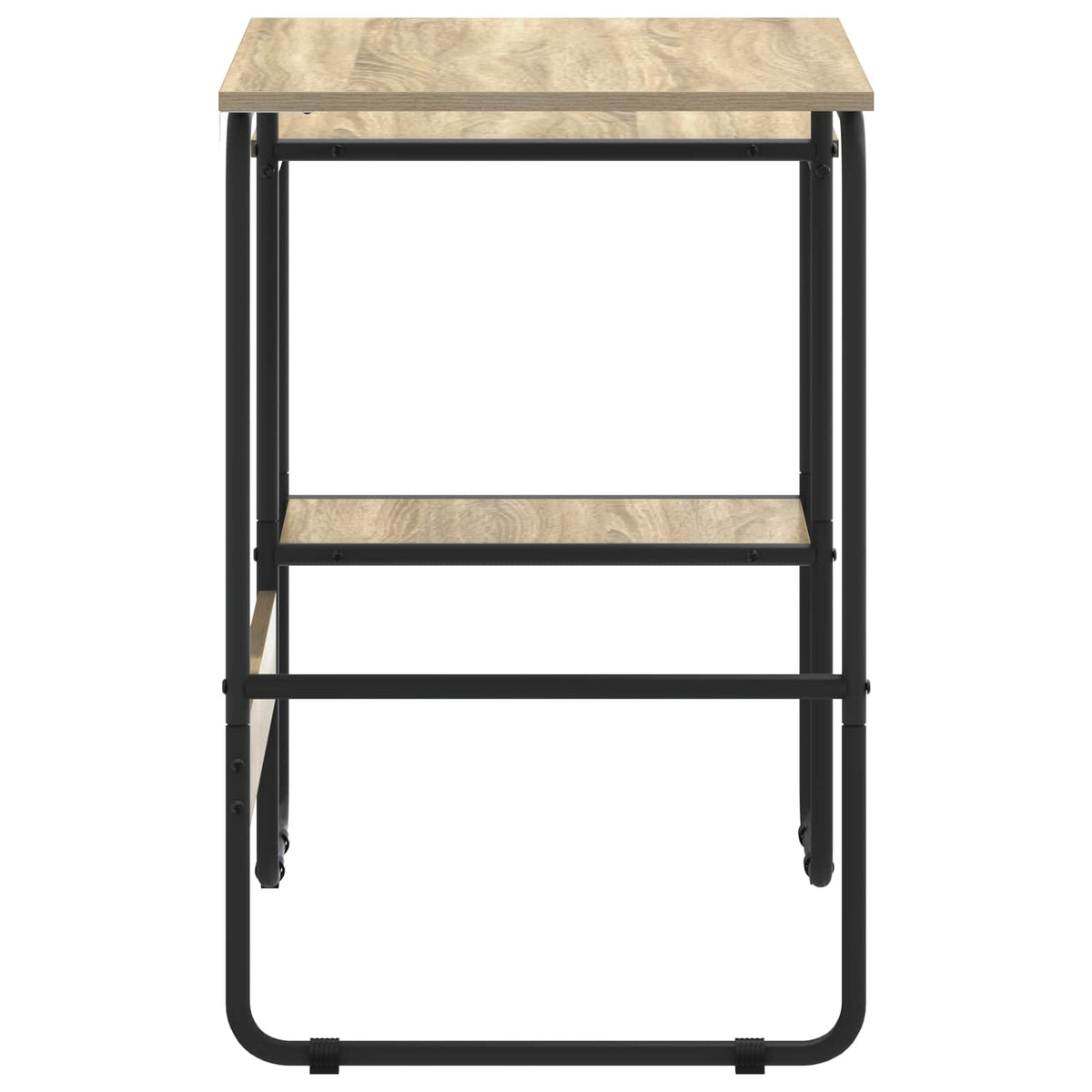 Desk with Storage Sonoma Oak 100 x 50 x 75 cm