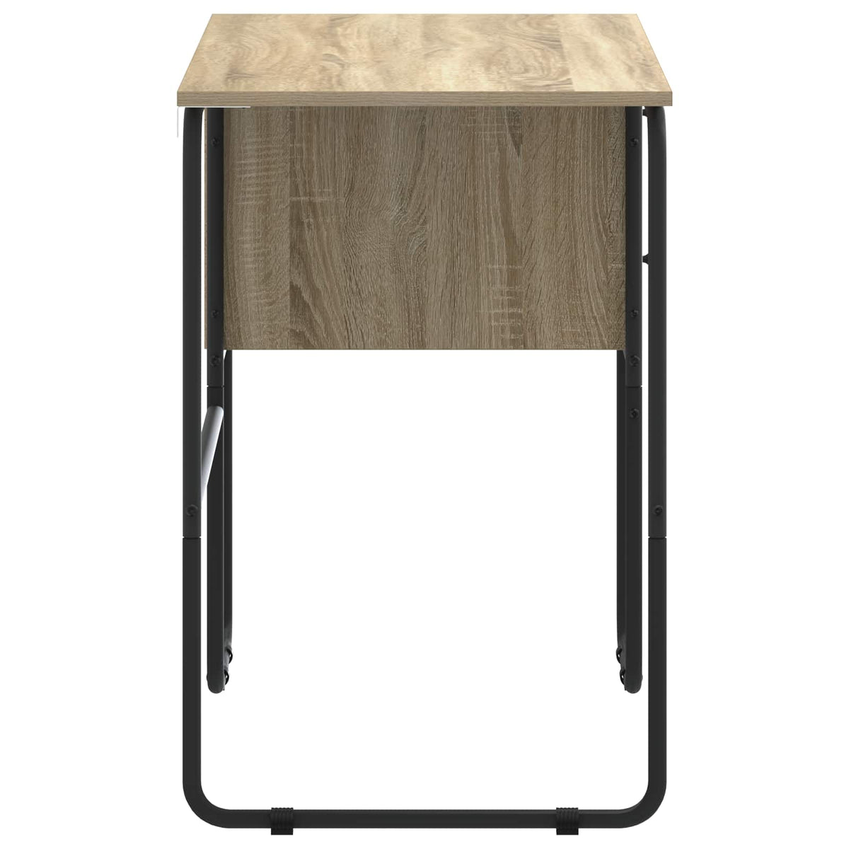 Desk with Storage Sonoma Oak 100 x 50 x 75 cm