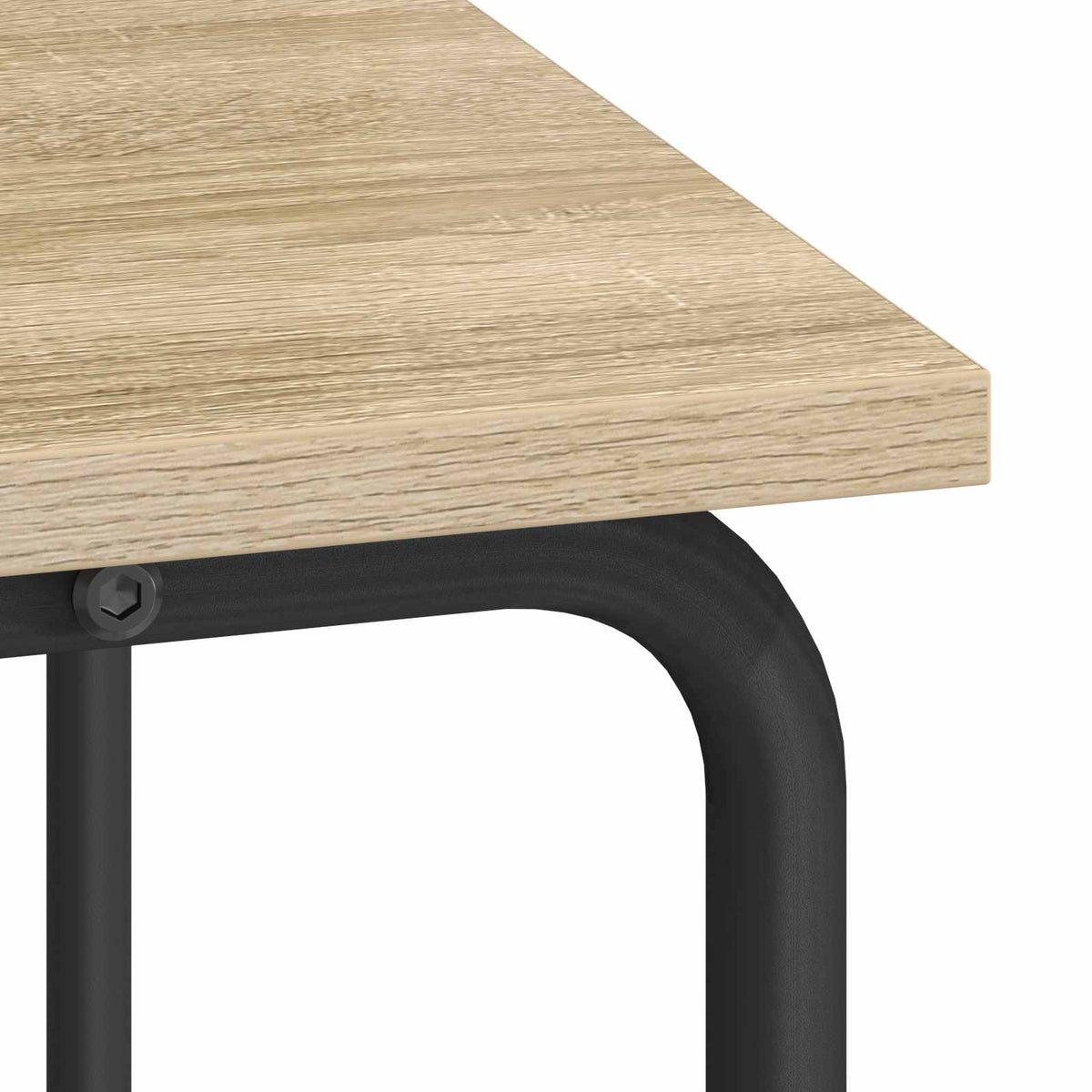 Desk with Storage Sonoma Oak 60 x 50 x 91 cm