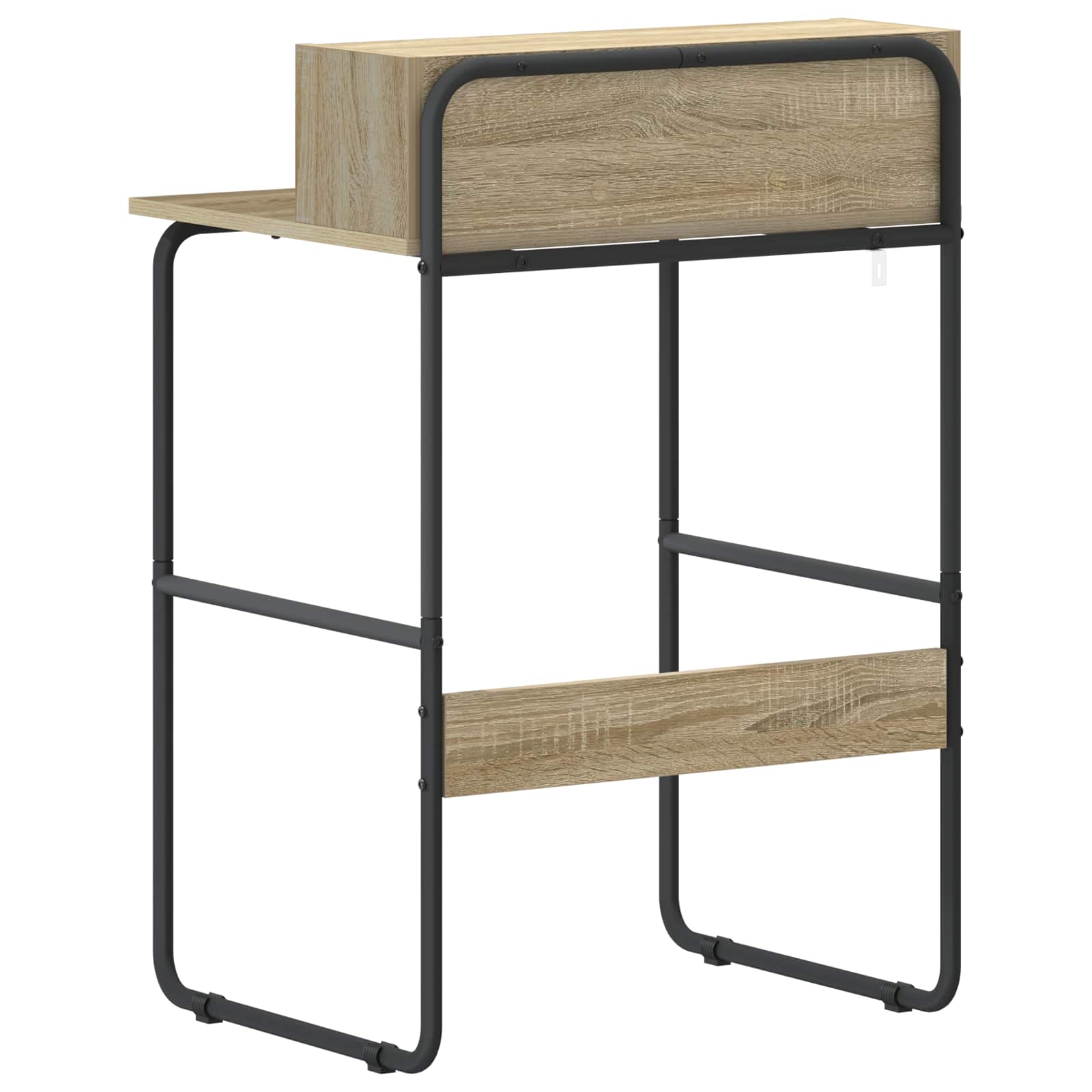 Desk with Storage Sonoma Oak 60 x 50 x 91 cm