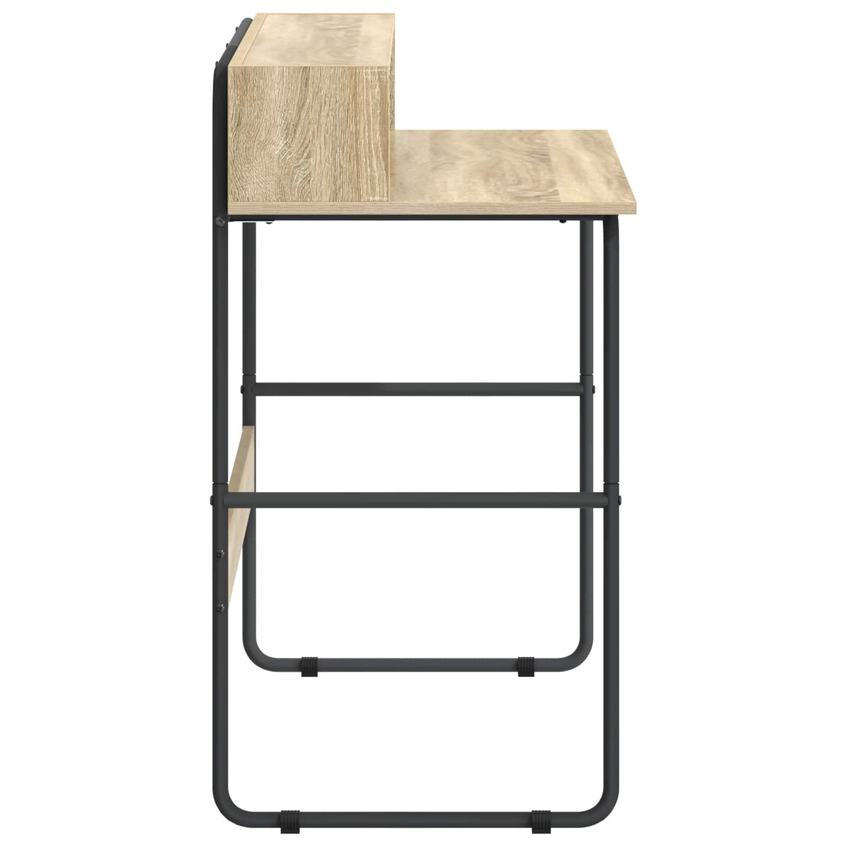 Desk with Storage Sonoma Oak 100 x 50 x 91 cm