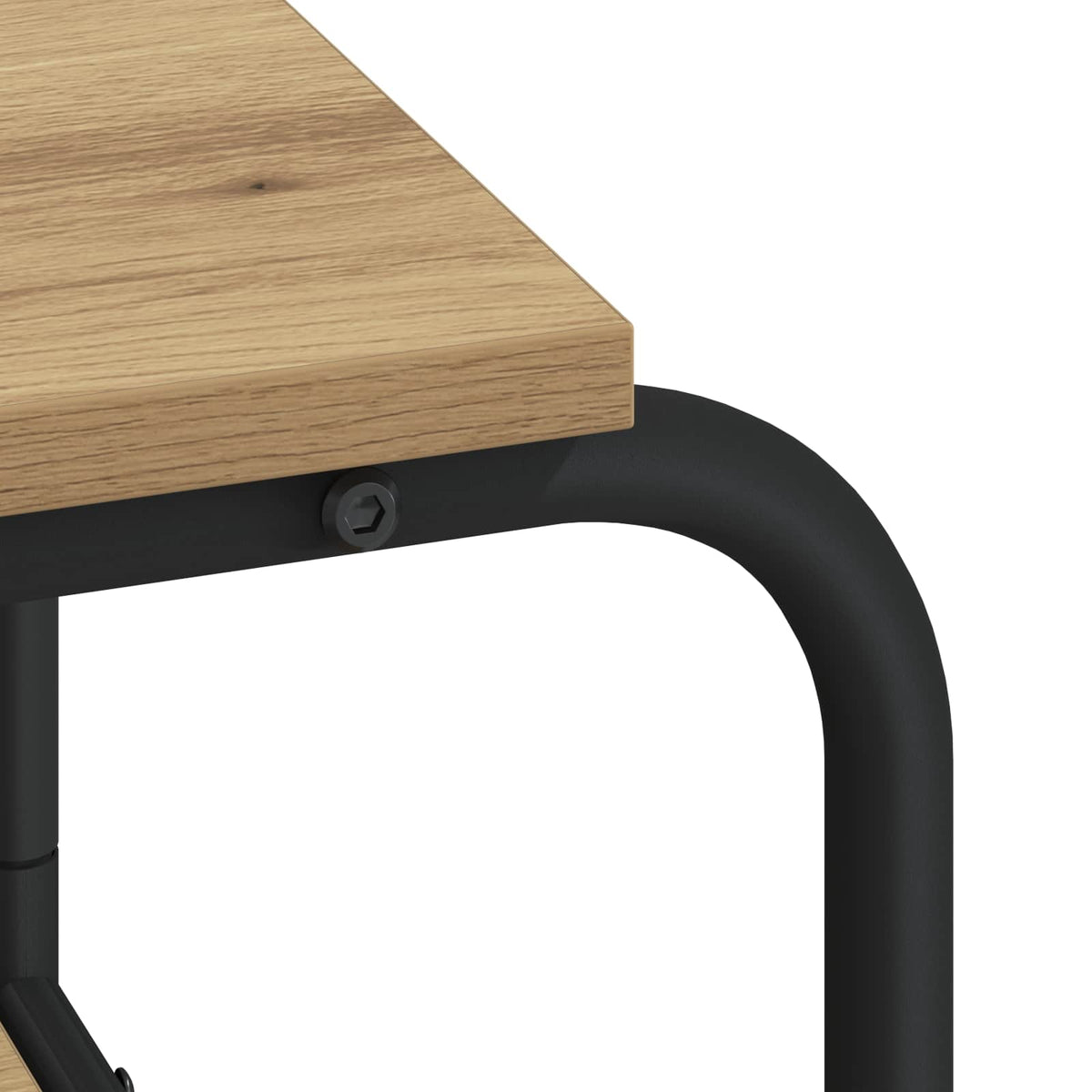 Desk with Storage Artisan Oak 113.5 x 52 x 75.5 cm