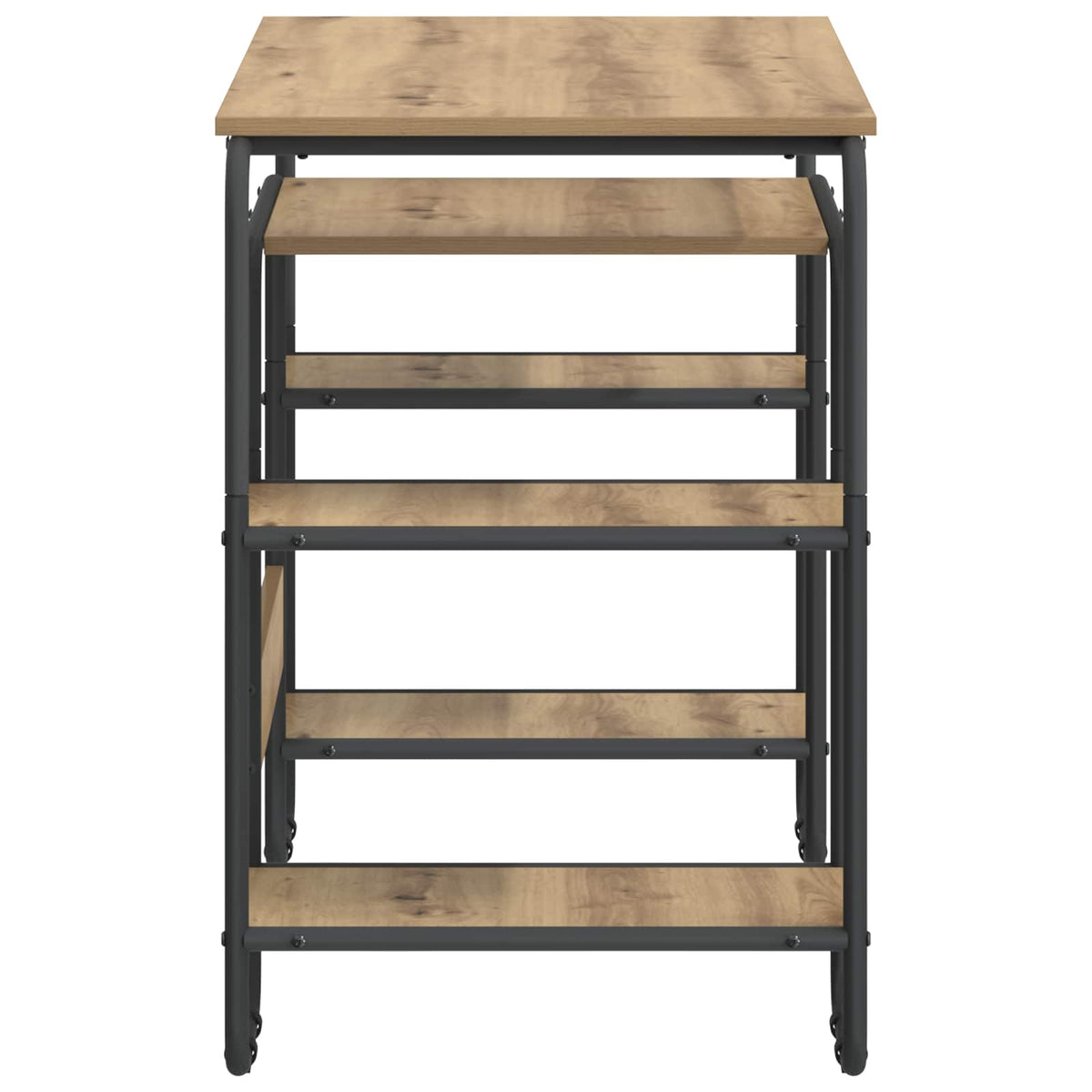Desk with Storage Artisan Oak 113.5 x 52 x 75.5 cm