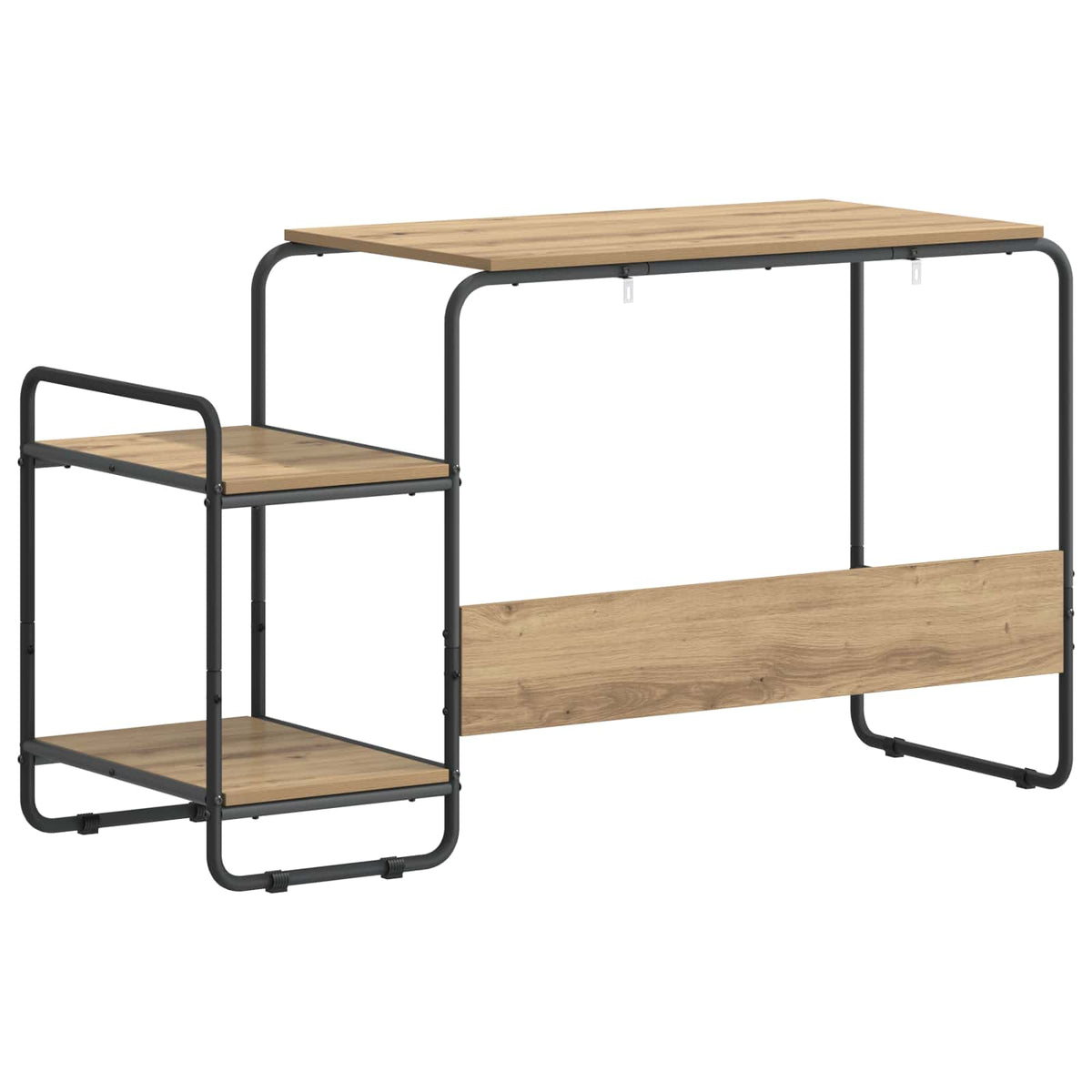 Desk with Storage Artisan Oak 131.5 x 50 x 75.5 cm