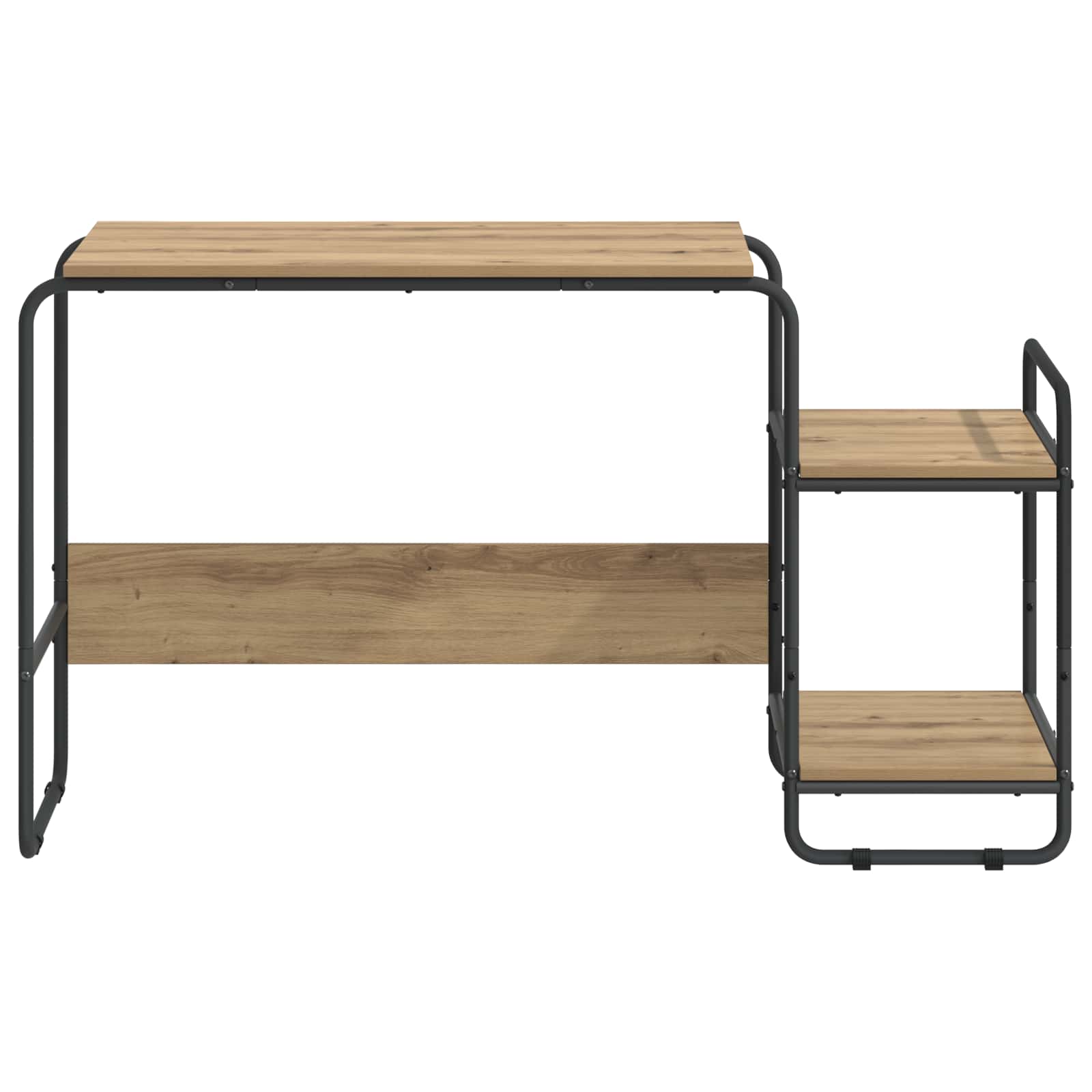 Desk with Storage Artisan Oak 131.5 x 50 x 75.5 cm
